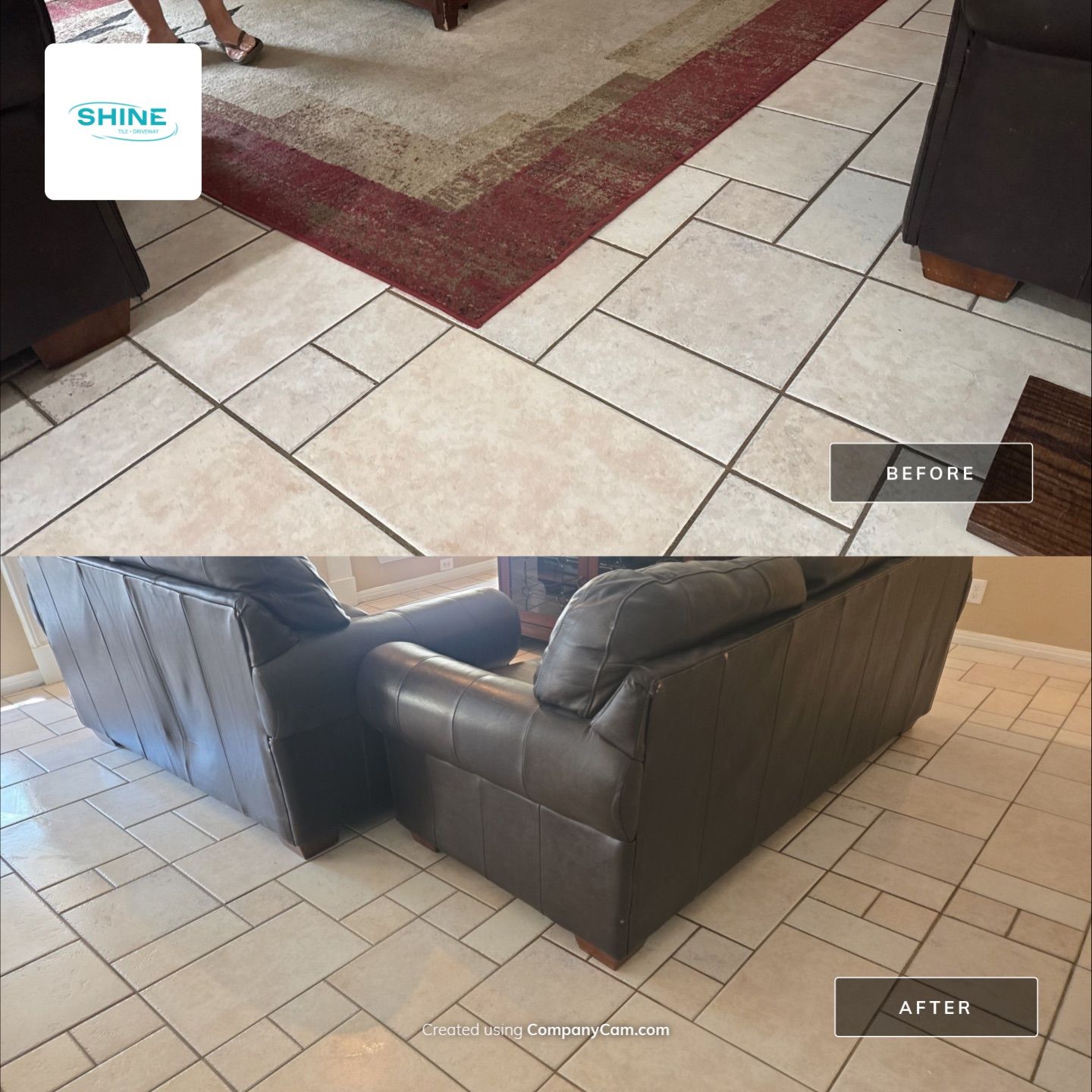 Project in San Antonio, Texas by SHINE Tile and Grout Cleaning