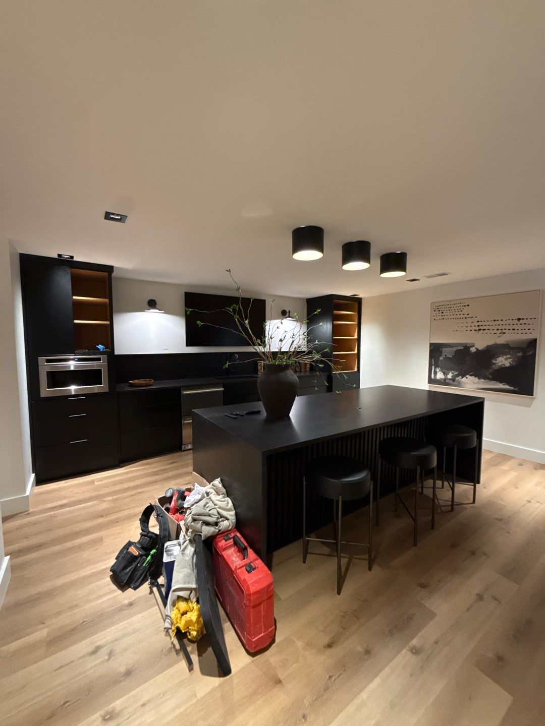Basement Finishing Project with Home Gym and Sauna in Prospect by Authentic Carpentry