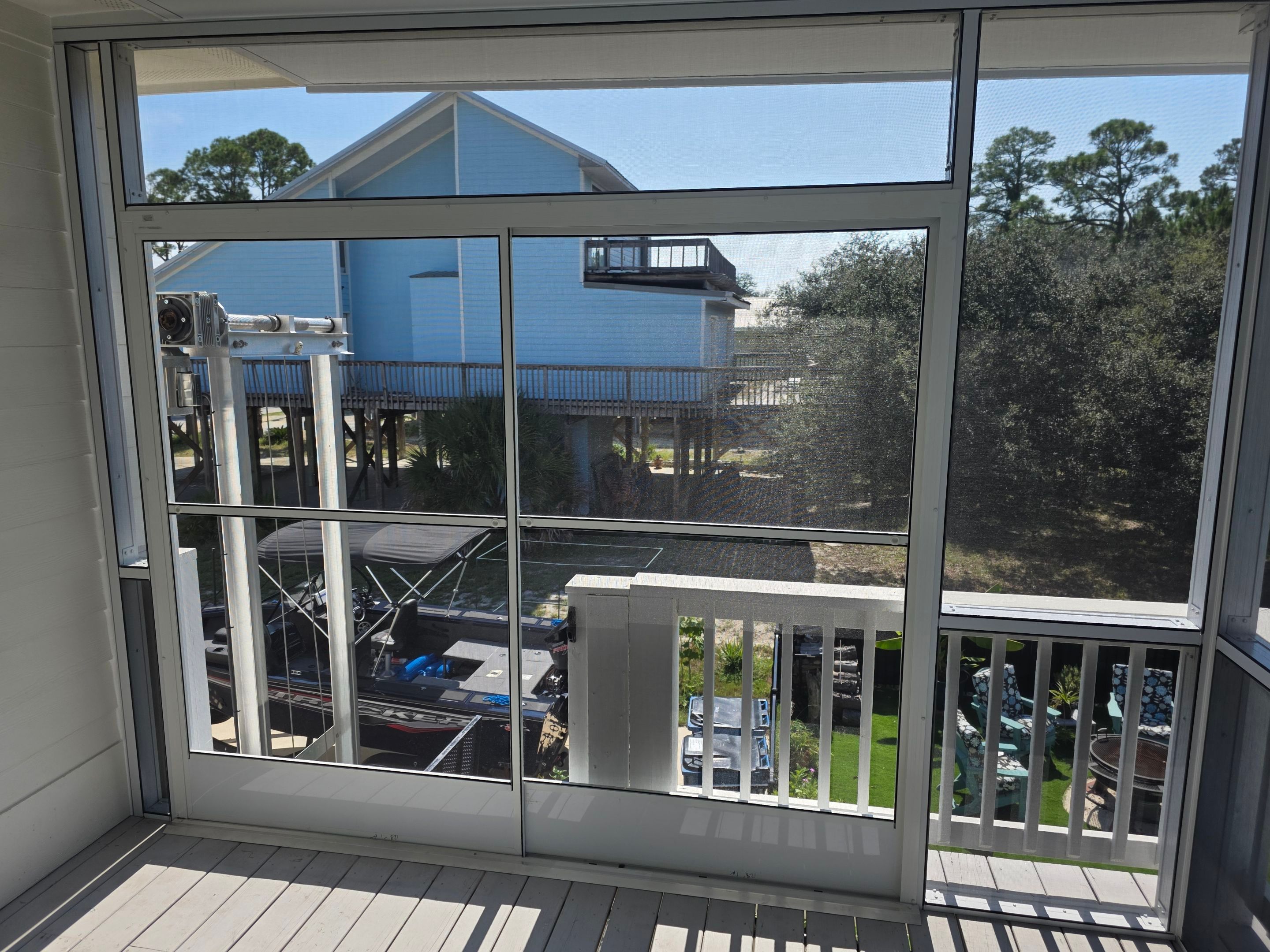 2nd Floor Screen Room by Titan Sunrooms