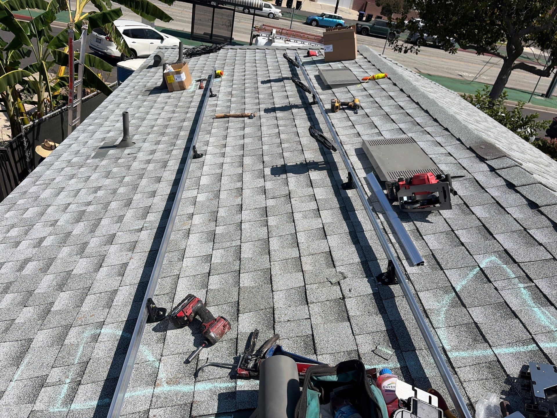 Solar Panel Installation with Black 450W Modules in Monterey Park by AWS Solar