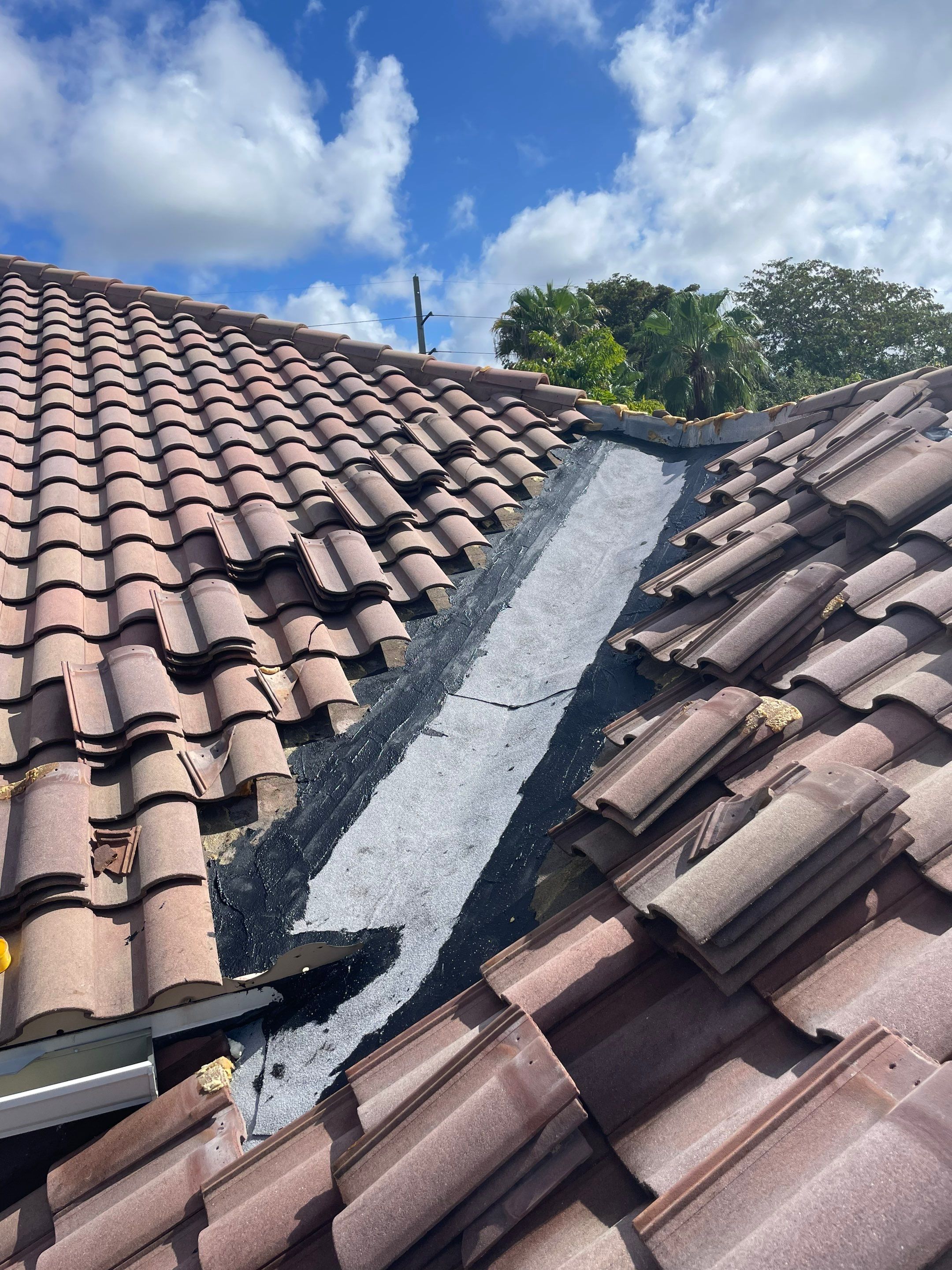 Tile Valley Removal and Replacement  by First Due Roofing