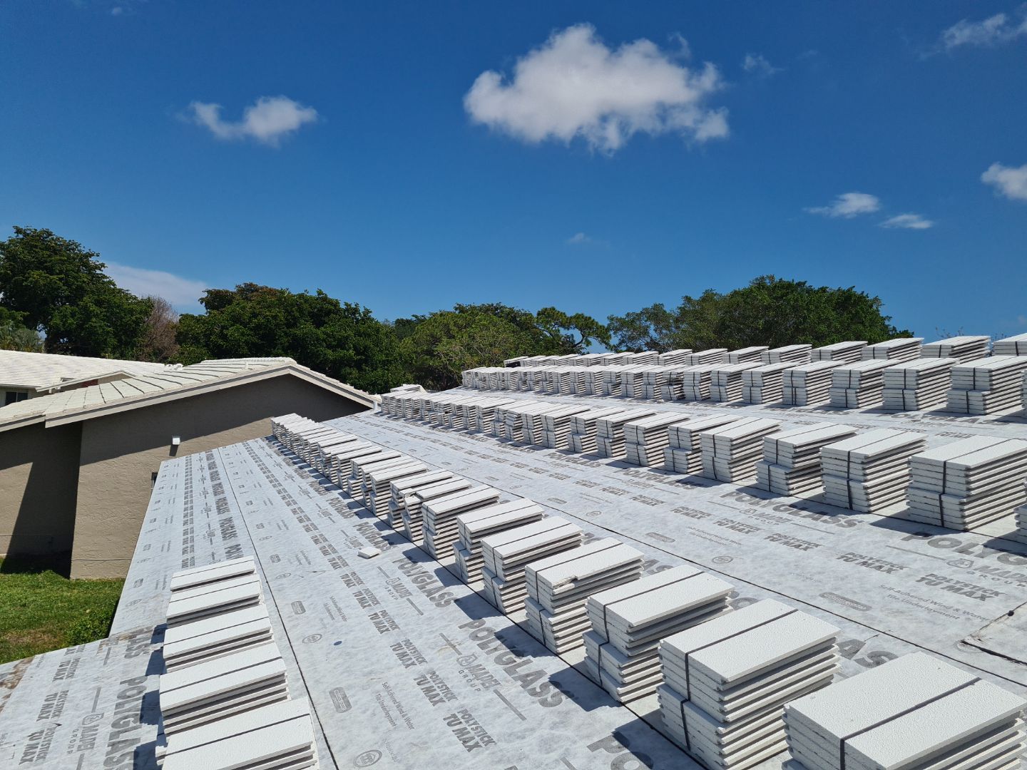 Residential Roofing Installation using WestLake Roofing Tile by BLUES BROTHERS CONSTRUCTION CORP