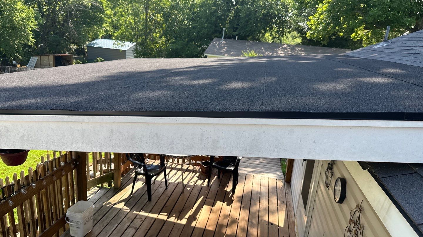 Flat Roof Replacement in Harrah, OK by McCann's Roofing and Construction