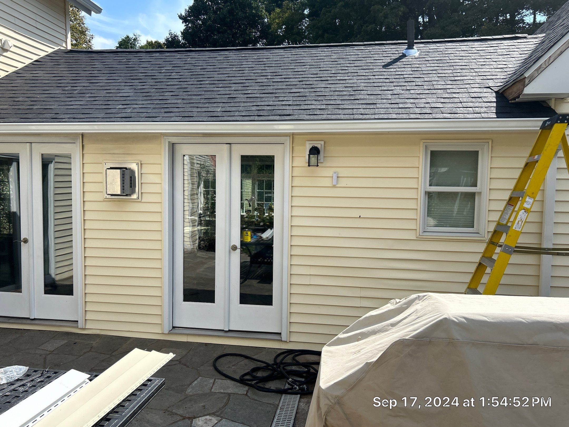 Residential Roofing Installation using Owens Corning TruDefinition Duration AR - Onyx Black by A Plus Exterior