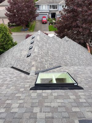 Residential Roofing Installation using GAF HDZ Shingles