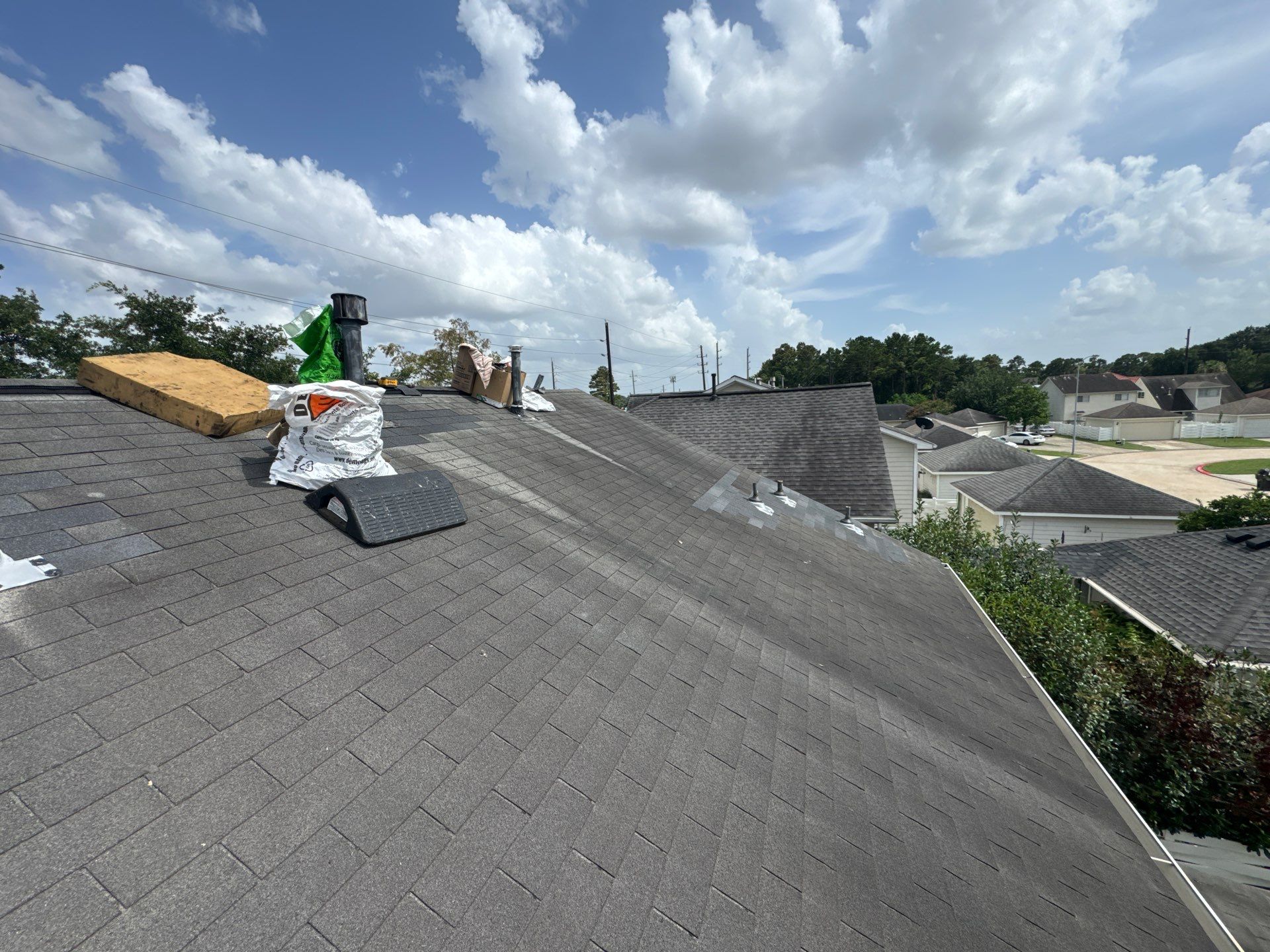 Project in Houston, TX by Associates Roofing Unlimited