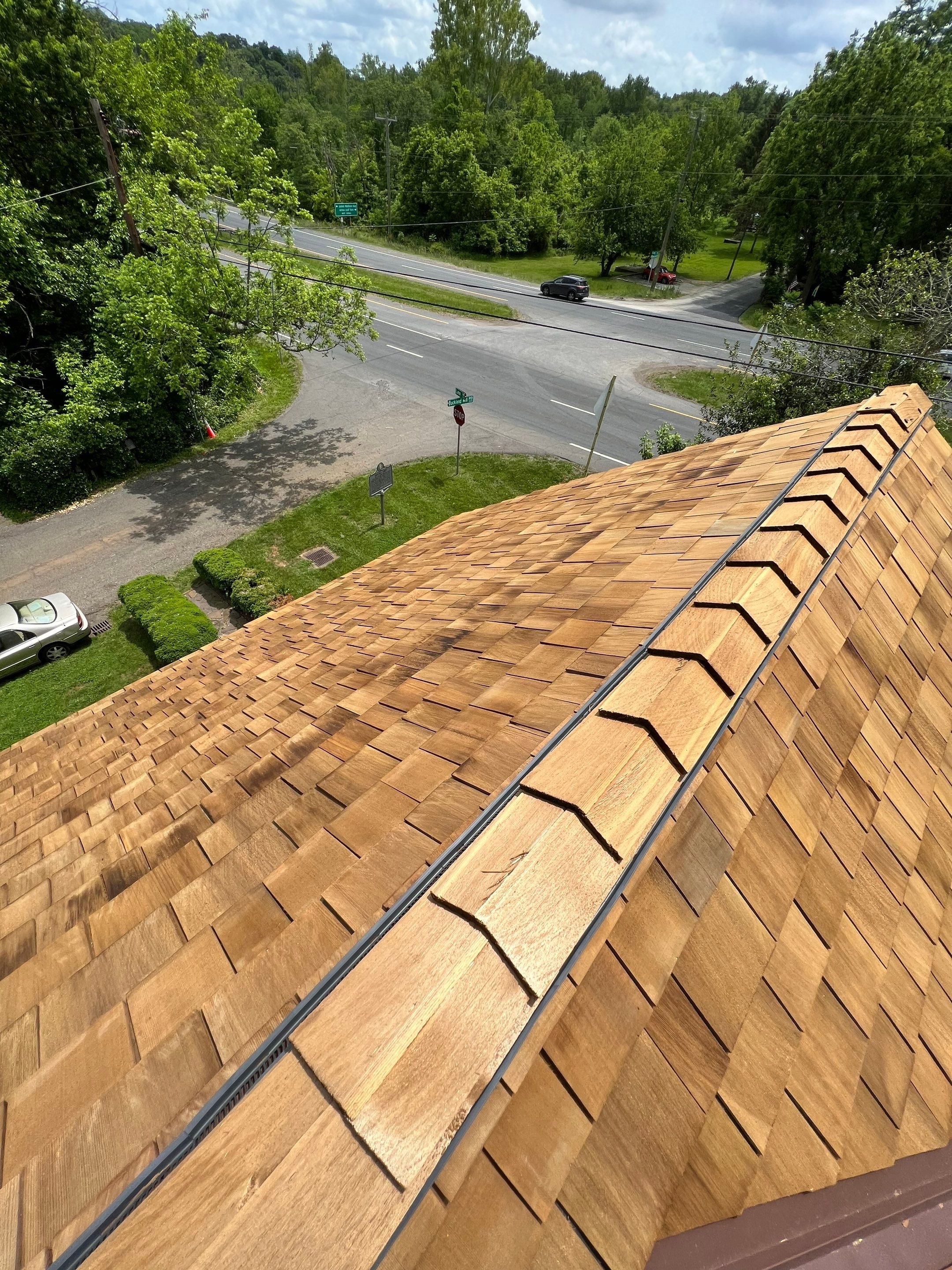 Gainesville Historic Structure: Western Red Cedar #1 Perfection G&R CCA Cedar Shakes by RM Banning, Inc.