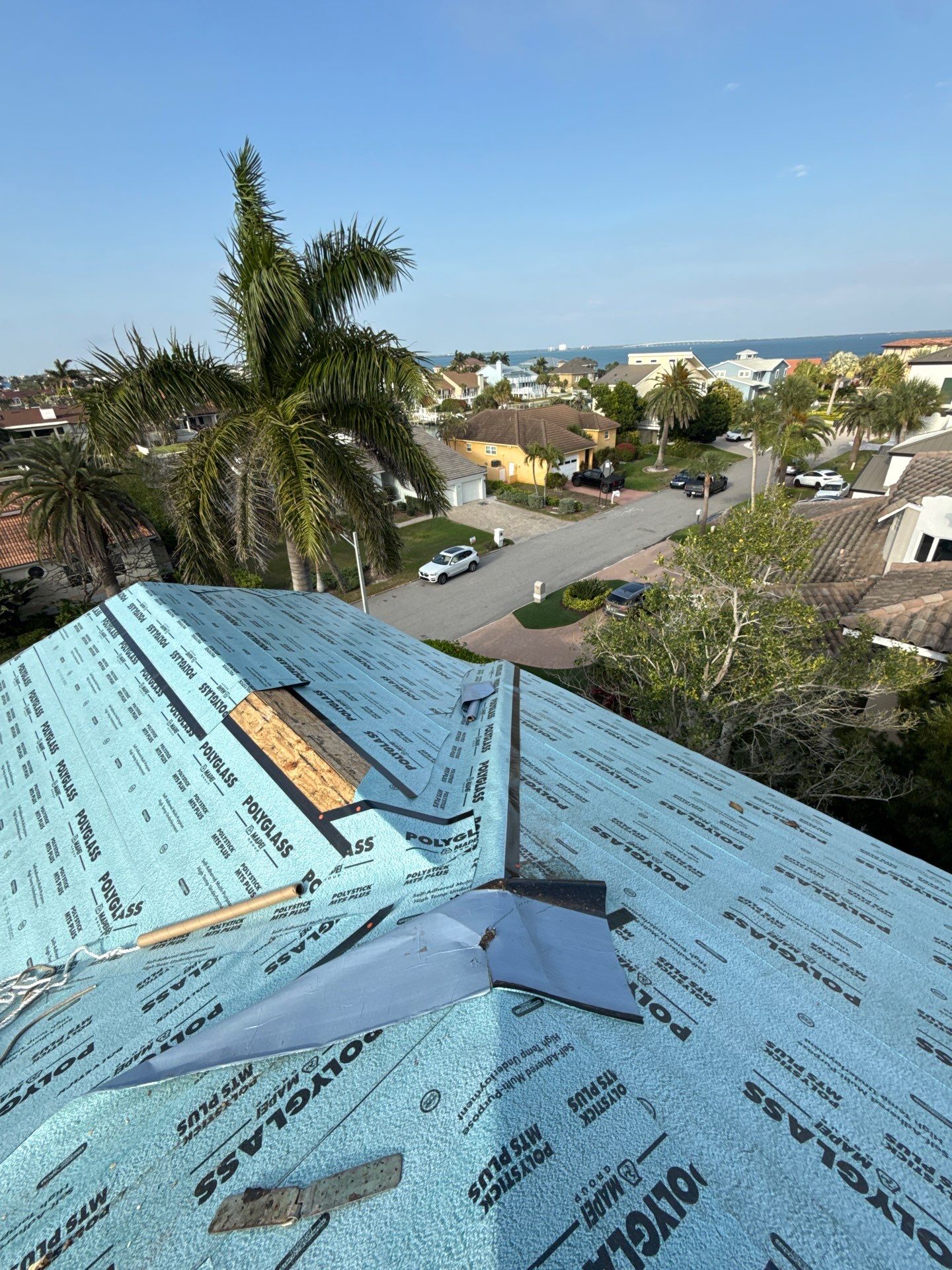 Project in St. Petersburg 33715 by Mitchell Roofing Company LLC