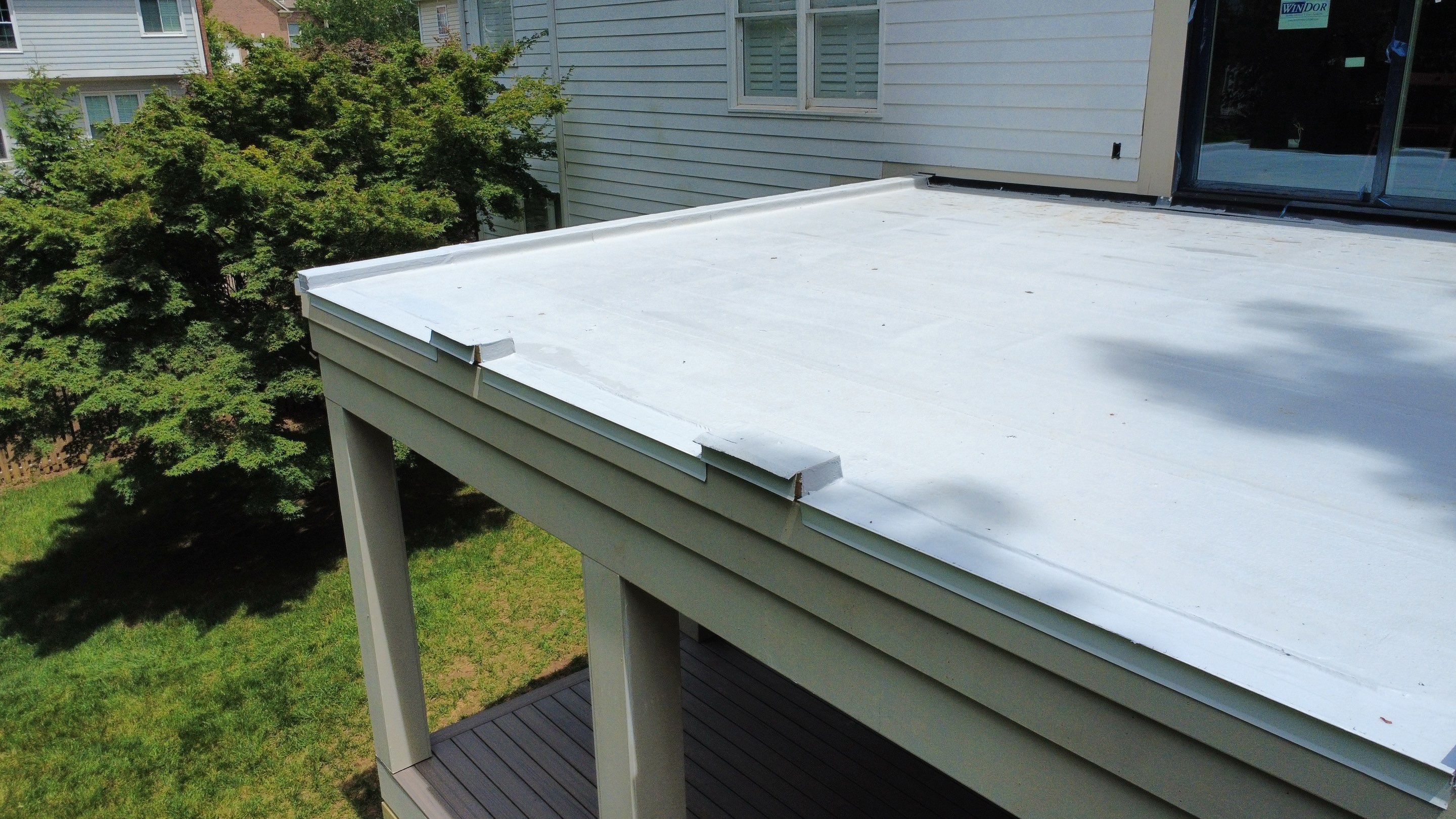 Flat Roof replacement by Best Roofing Now LLC