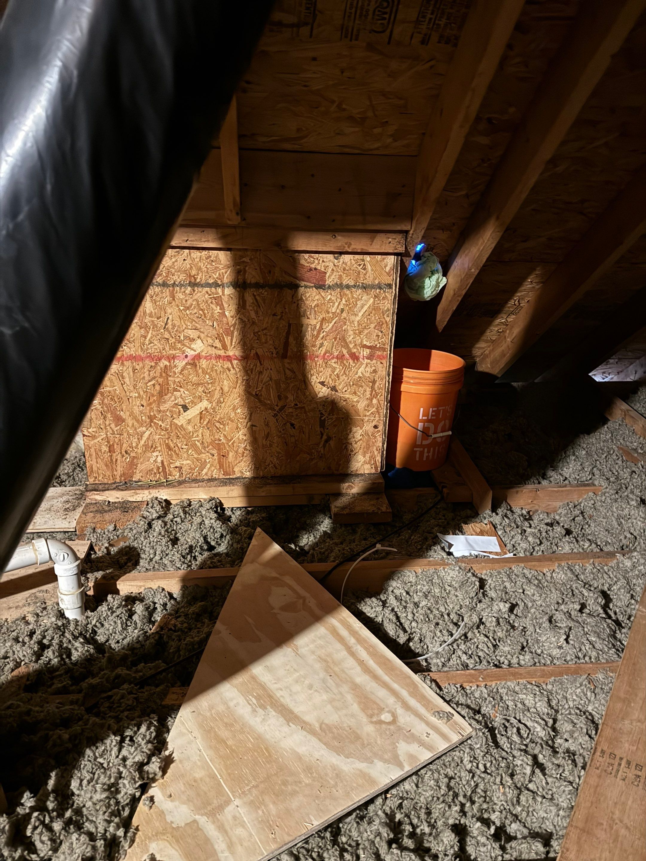 Water Damage Repair due to roof leak by Baxter Professional LLC