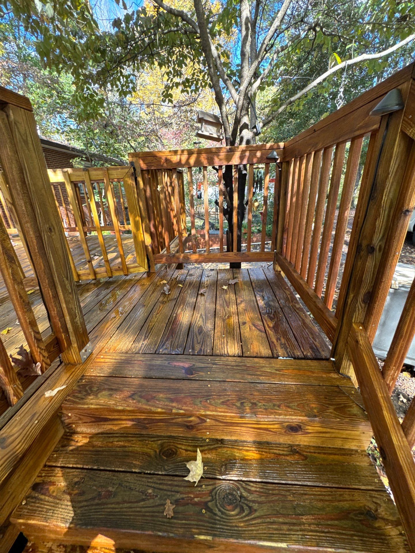 Weathered Deck using Wood Sealant by DuraSeal