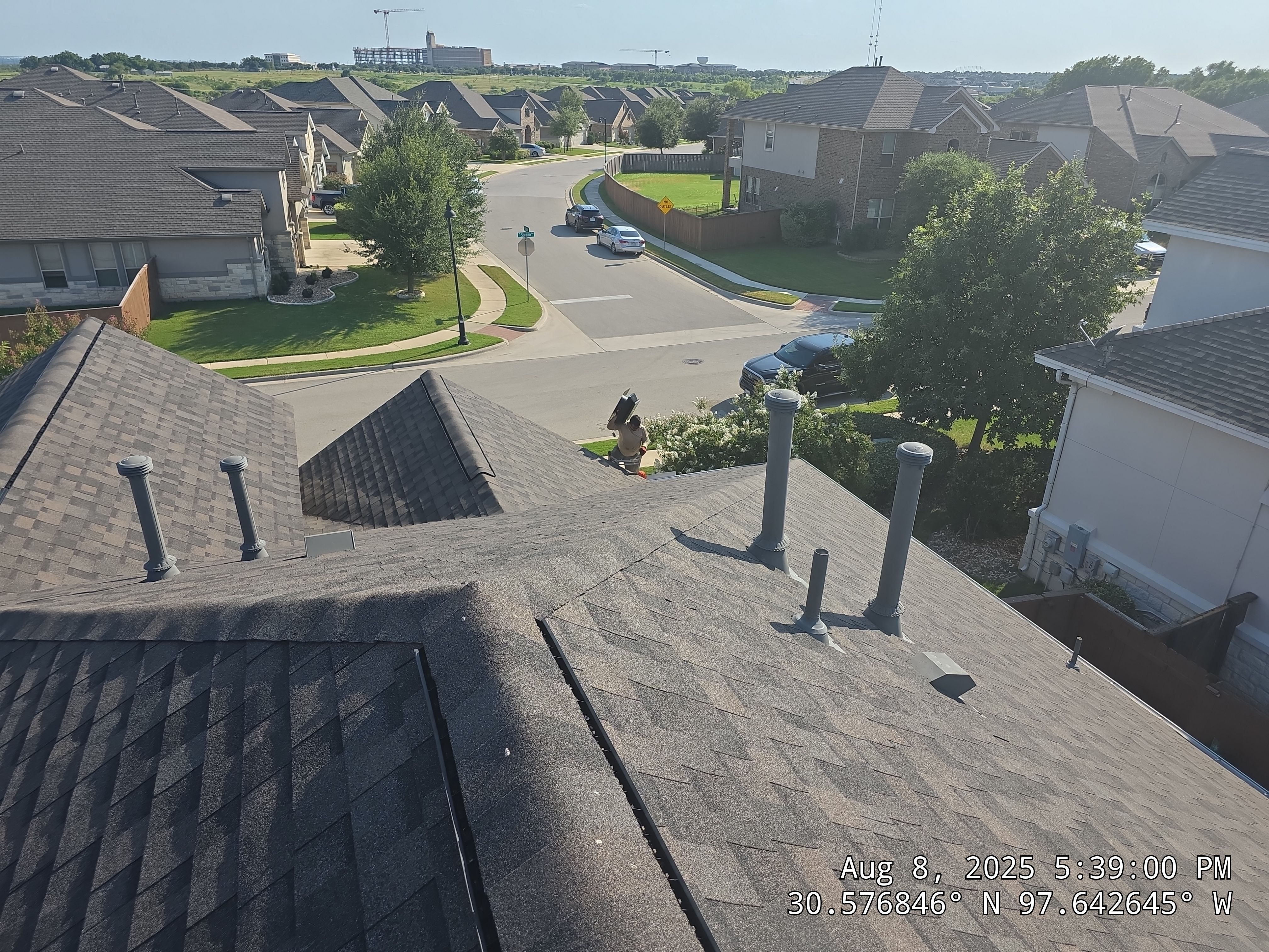 Round Rock Roofing Replacement Following Severe Hail Damage by Caliber Restoration LLC