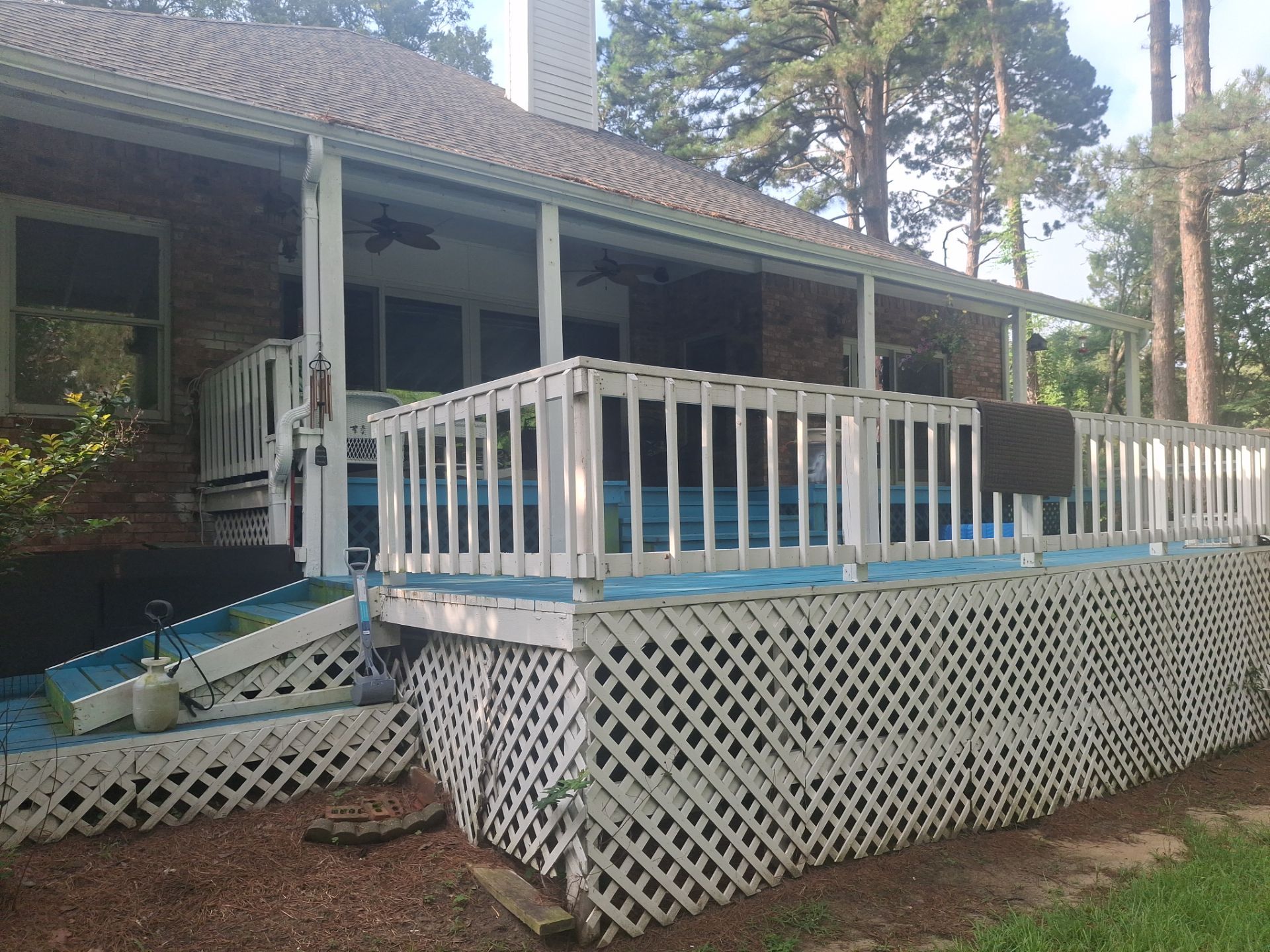 Vibrant Deck Gets New Life in Flint Texas by Quality Coats Painting