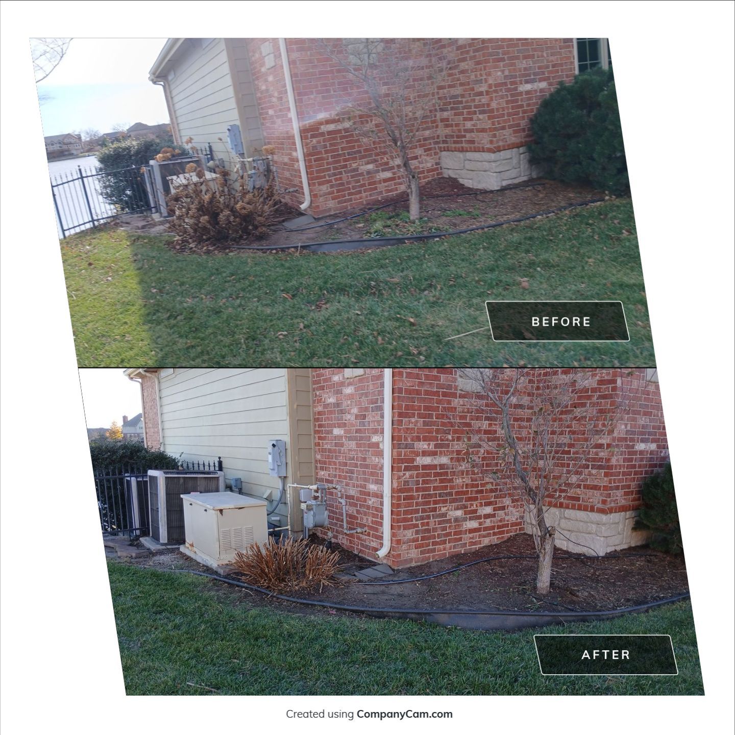 Project in Wichita by Four Star Lawn Care