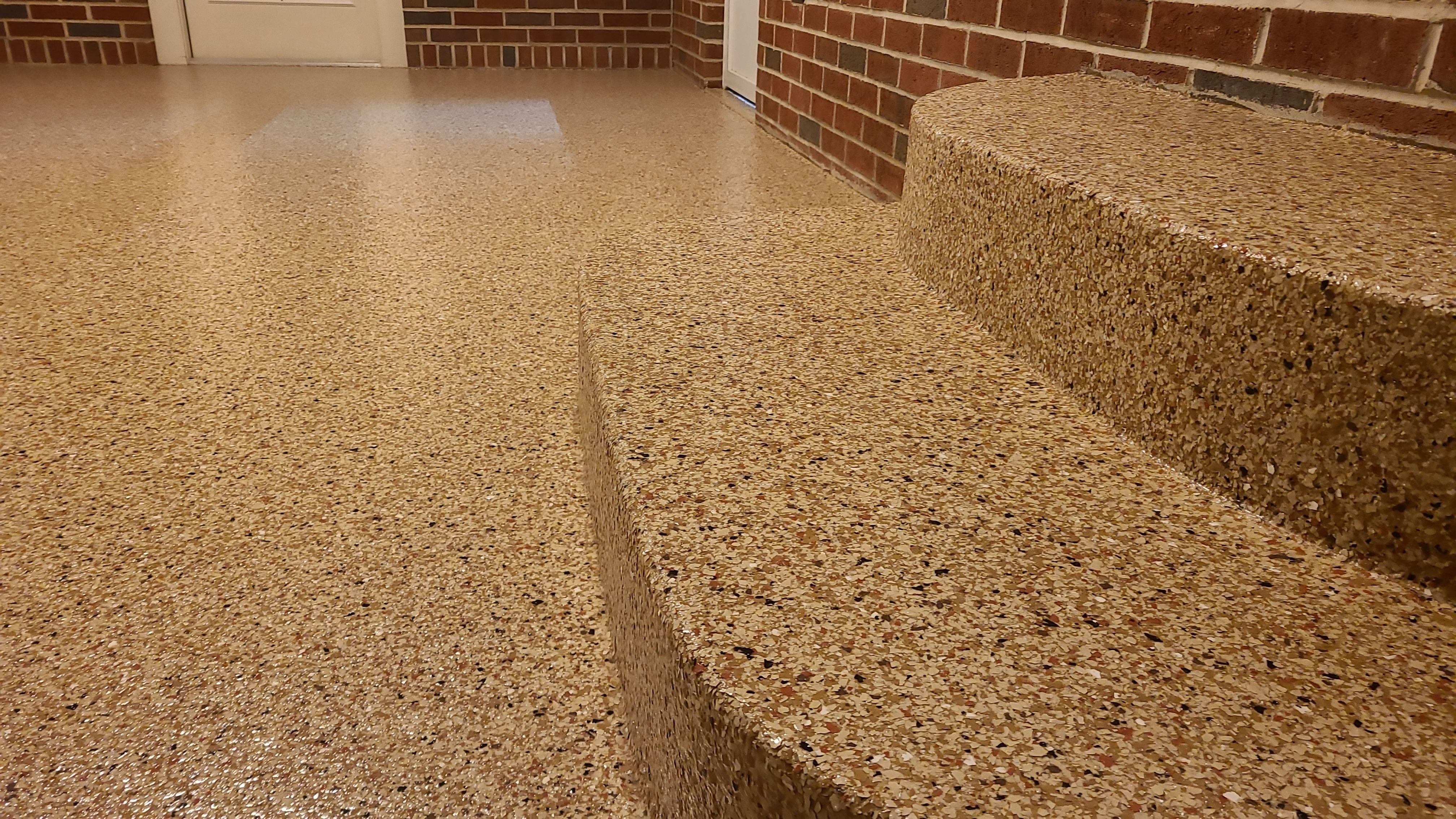 Sunroom in Pecan - New Waterford, OH by Alexander Concrete Coatings