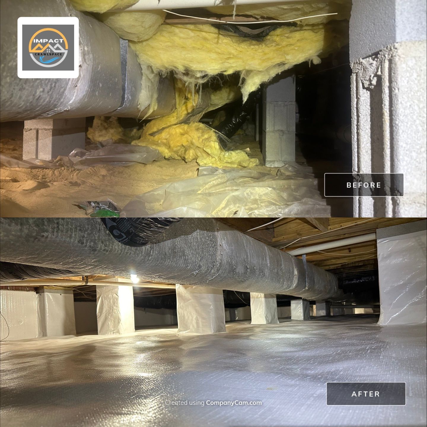 Structural Repairs and Premium Encapsulation by Impact Crawlspace