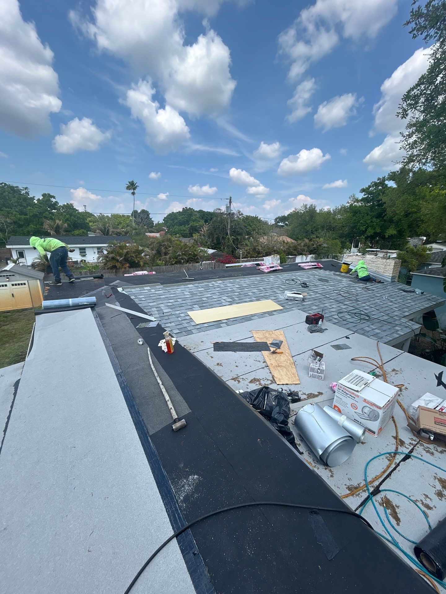 Project in St. Petersburg 33710 by Mitchell Roofing Company LLC 