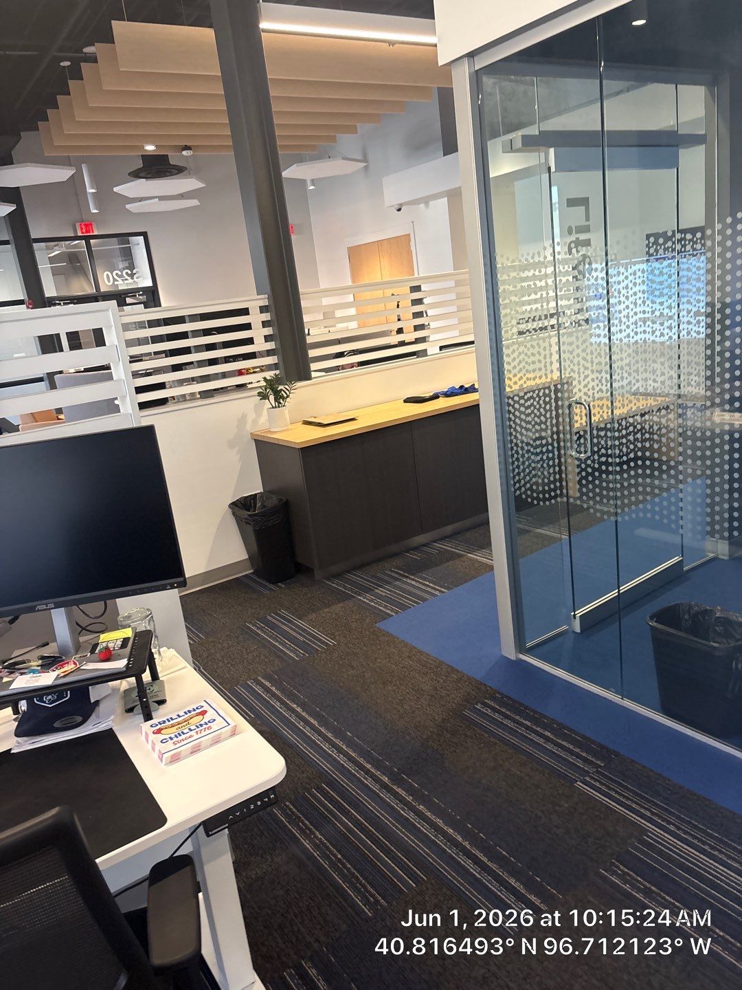 Modern Commercial Office Renovation with Glass Partitions in Lincoln by CompanyCam Sales Demo