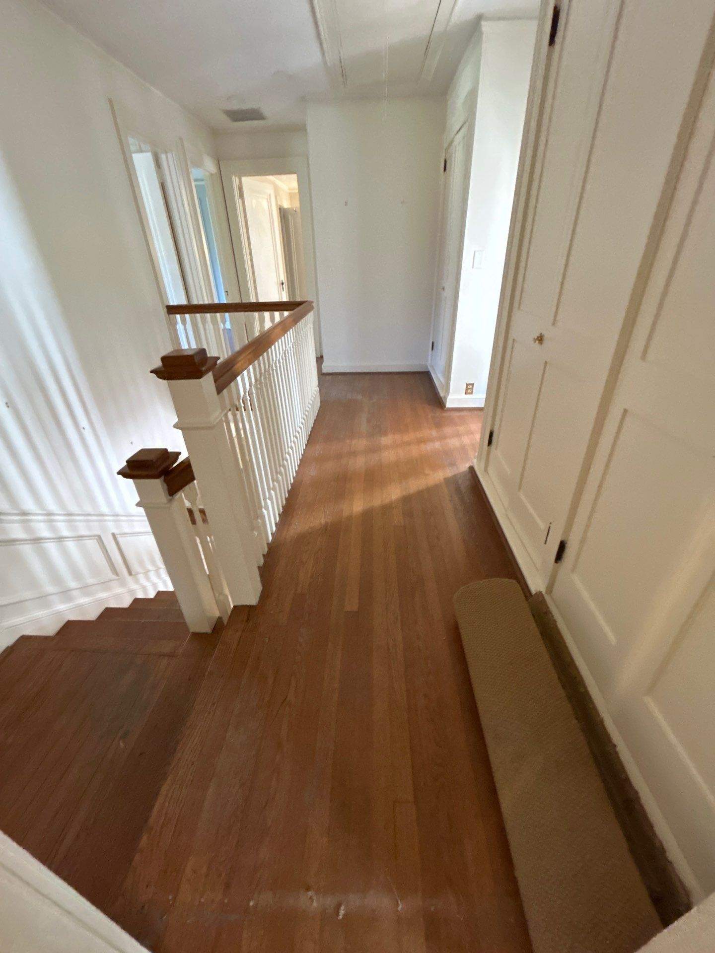 Whole House refinish by Footprints Floors of East Atlanta