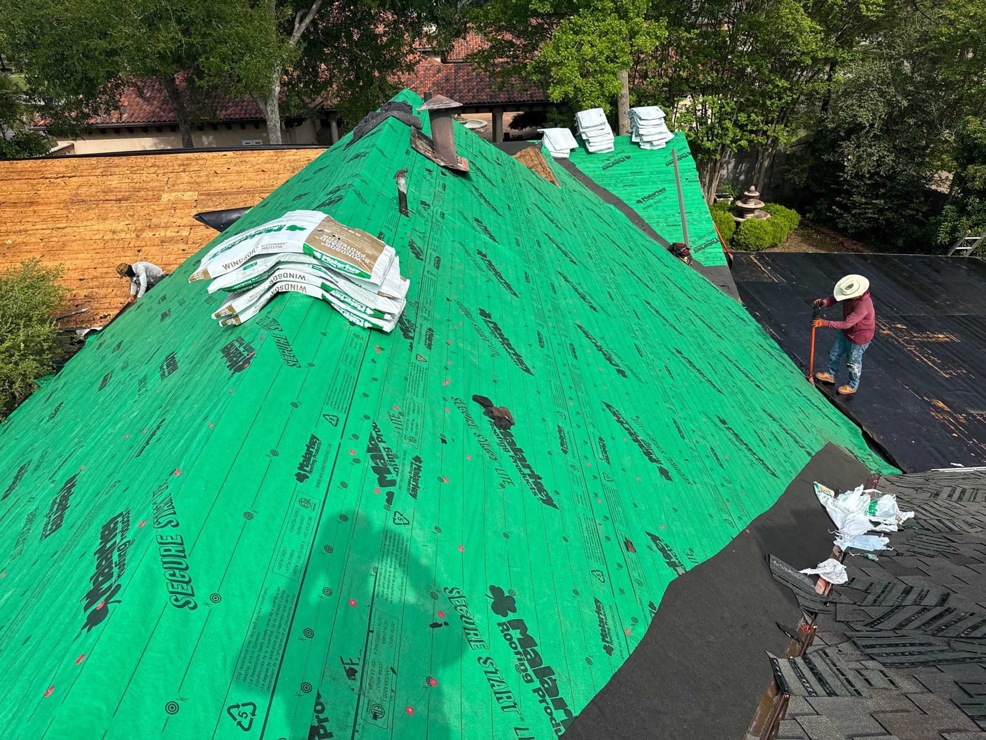 Wichita Falls Roof Replacement Featuring Malarkey Windsor Architectural Shingles by Shearman Roofing & Construction