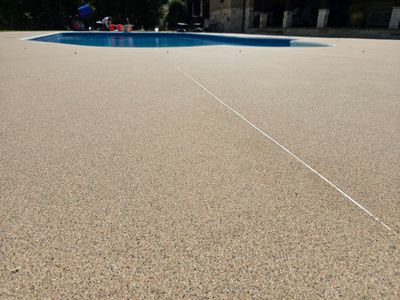 Pool Deck Using Biscuit