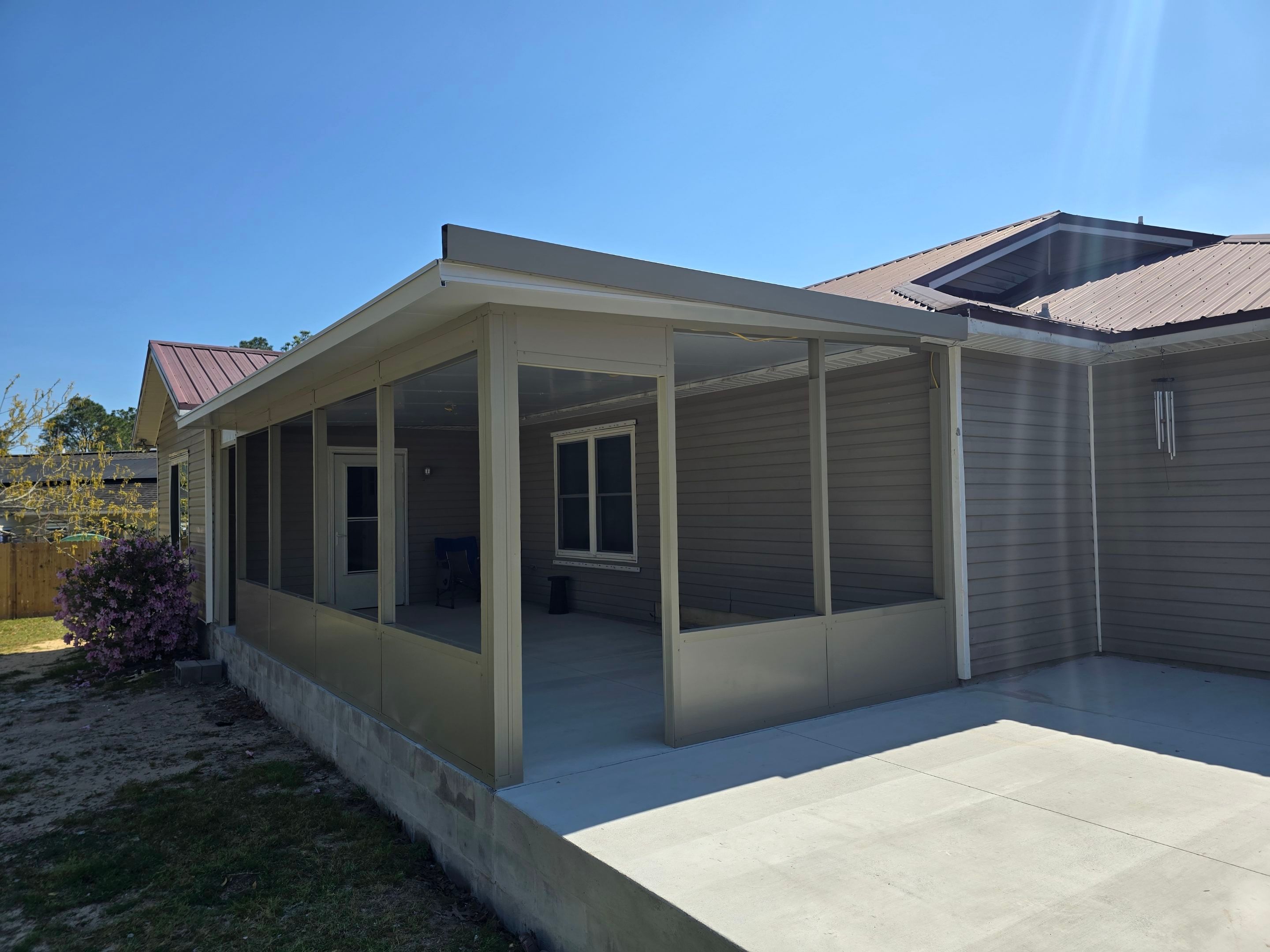 Glass Room & Patio Cover in Crestview by Titan Sunrooms