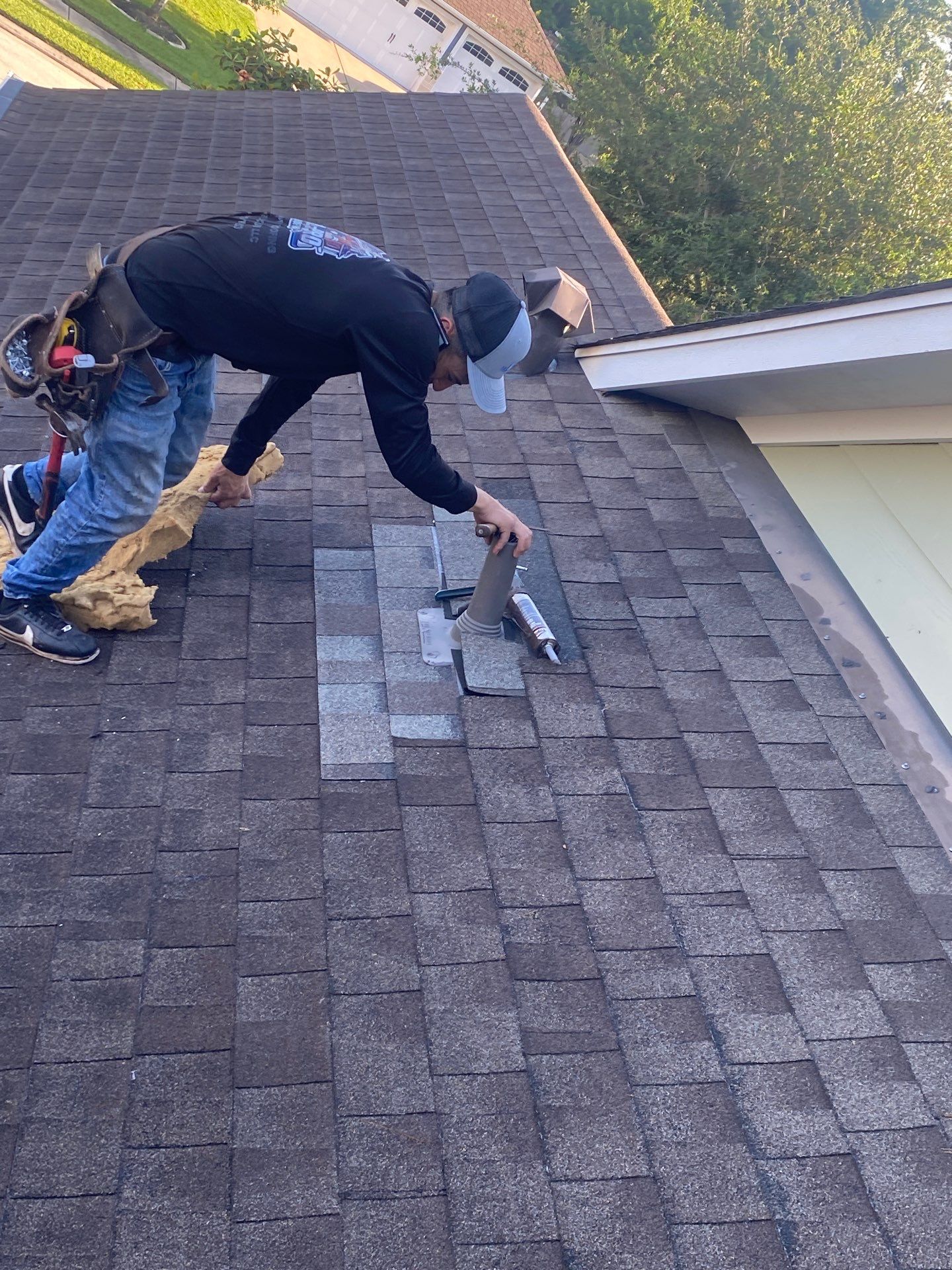 Residential Roofing Repair using Owen's Corning Duration (Lifetime) Shingles by Roof Repair Company