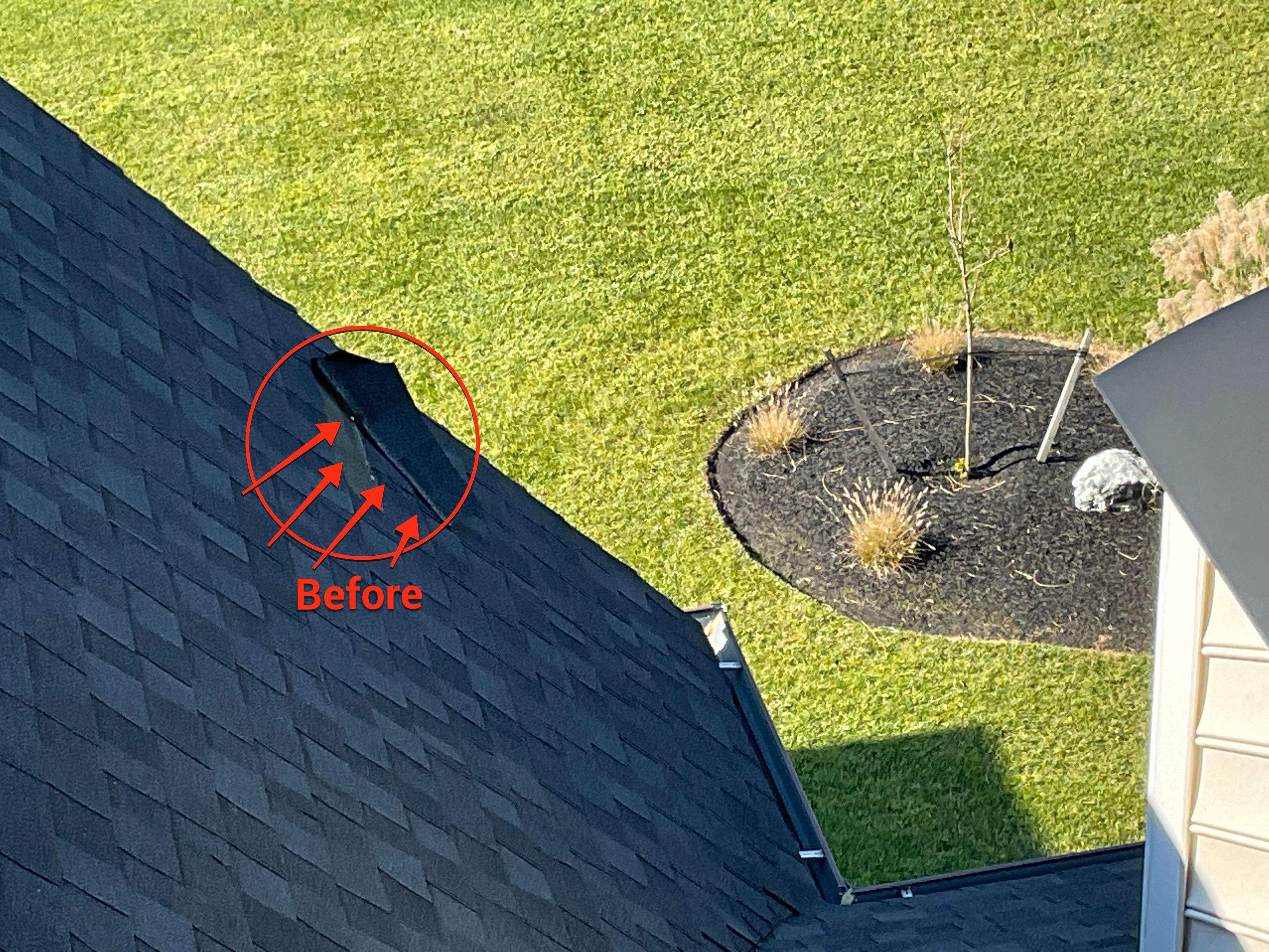 Residential Roofing Repair using Vulkem Black Caulk  by Alpha Design Services