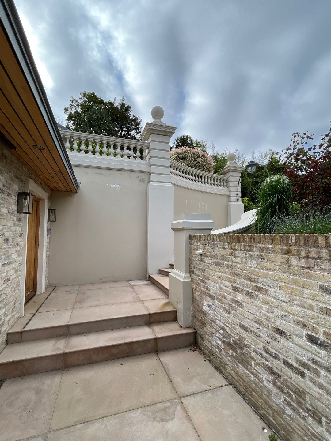 Render Clean using Honda 15lpm Low Pressure Washing Machine by Ges Exterior Cleaning ltd