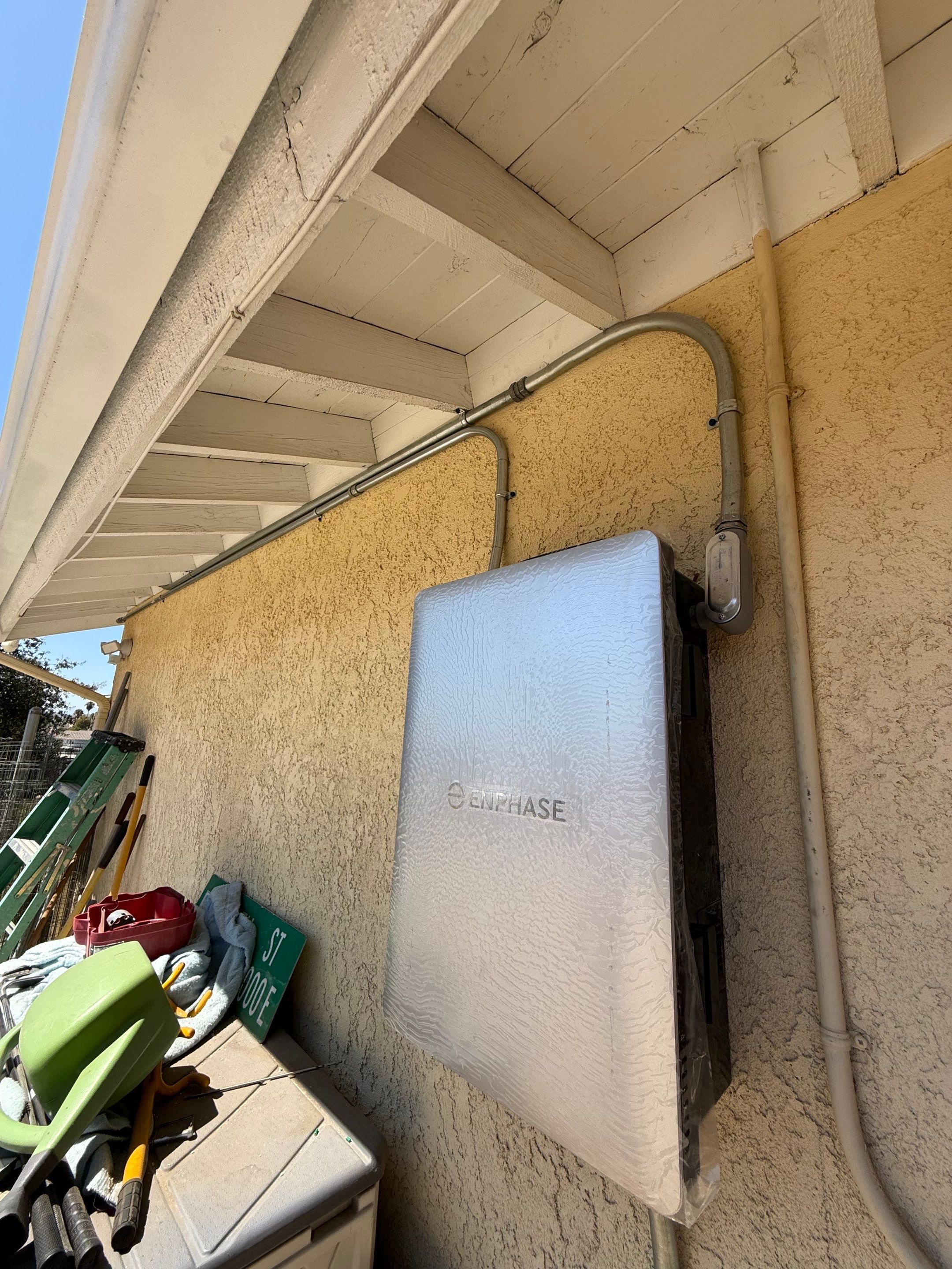 Residential Solar Installation and Enphase Battery Storage in Yucaipa by VIBE SOLAR