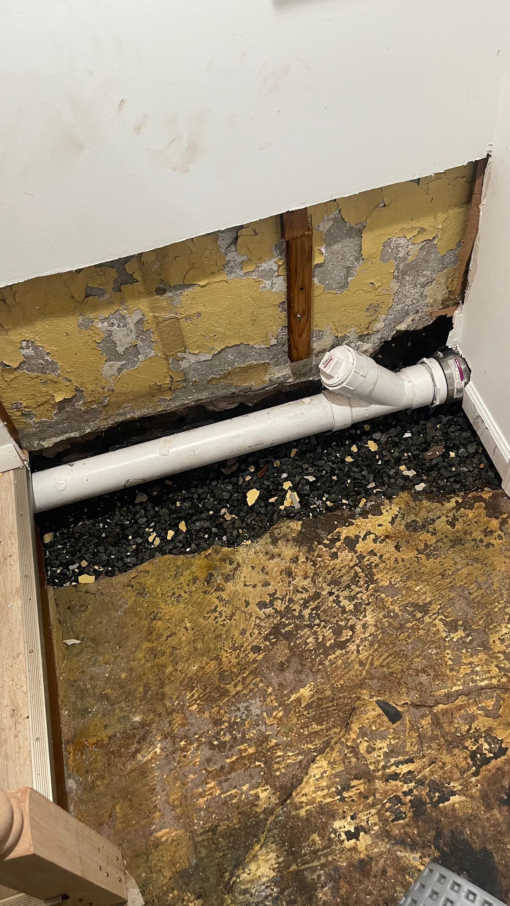 Interior French Drain Job in Lyndhurst, NJ by Pure Service Pro, LLC 