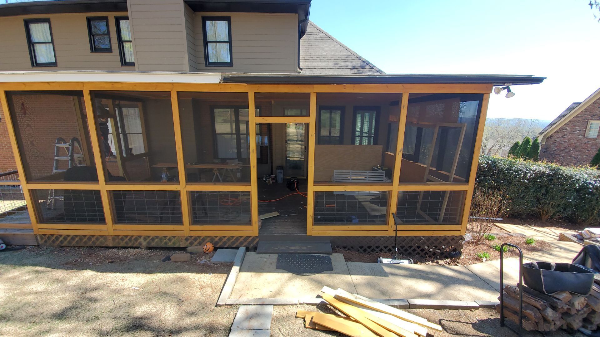 Lake Crest Circle - Roof and Deck Installation  by Pillar and Pine