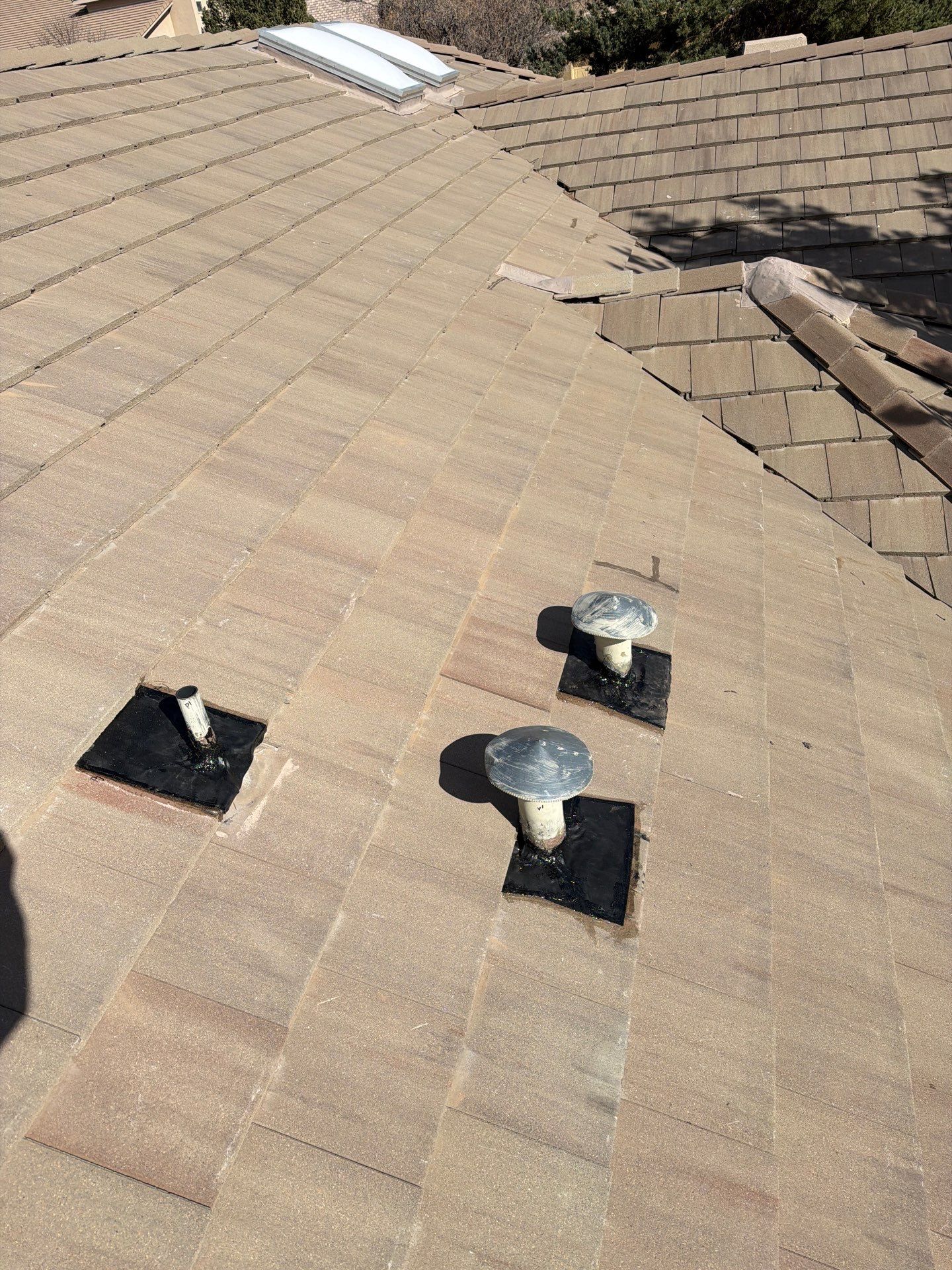 Concrete Tile Roof Repair and Underlayment Restoration in Albuquerque by Doyle Roof Masters Inc