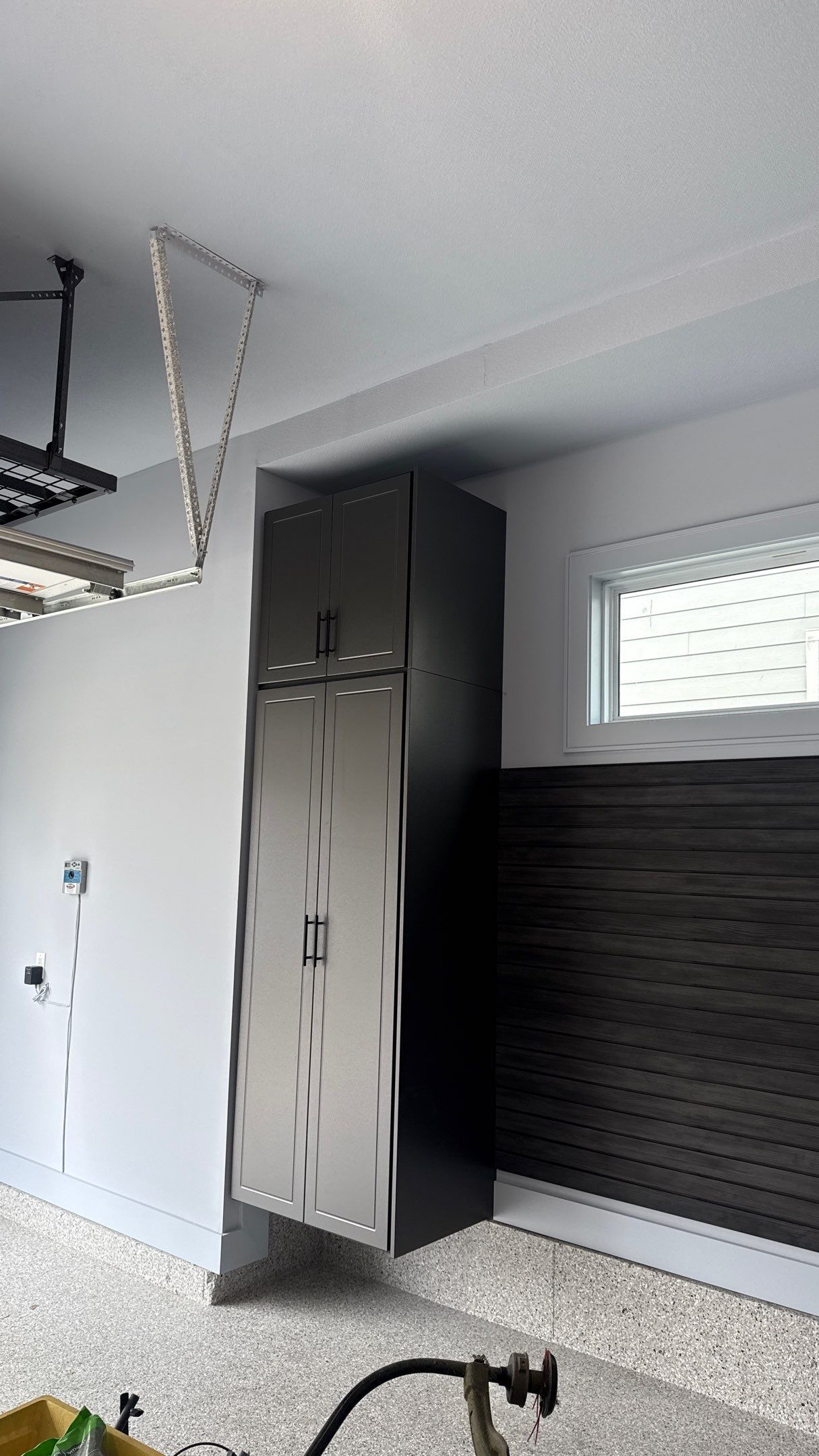 Zac Maximized Storage and Took Advantage of Ceiling Height  by Banner Garage