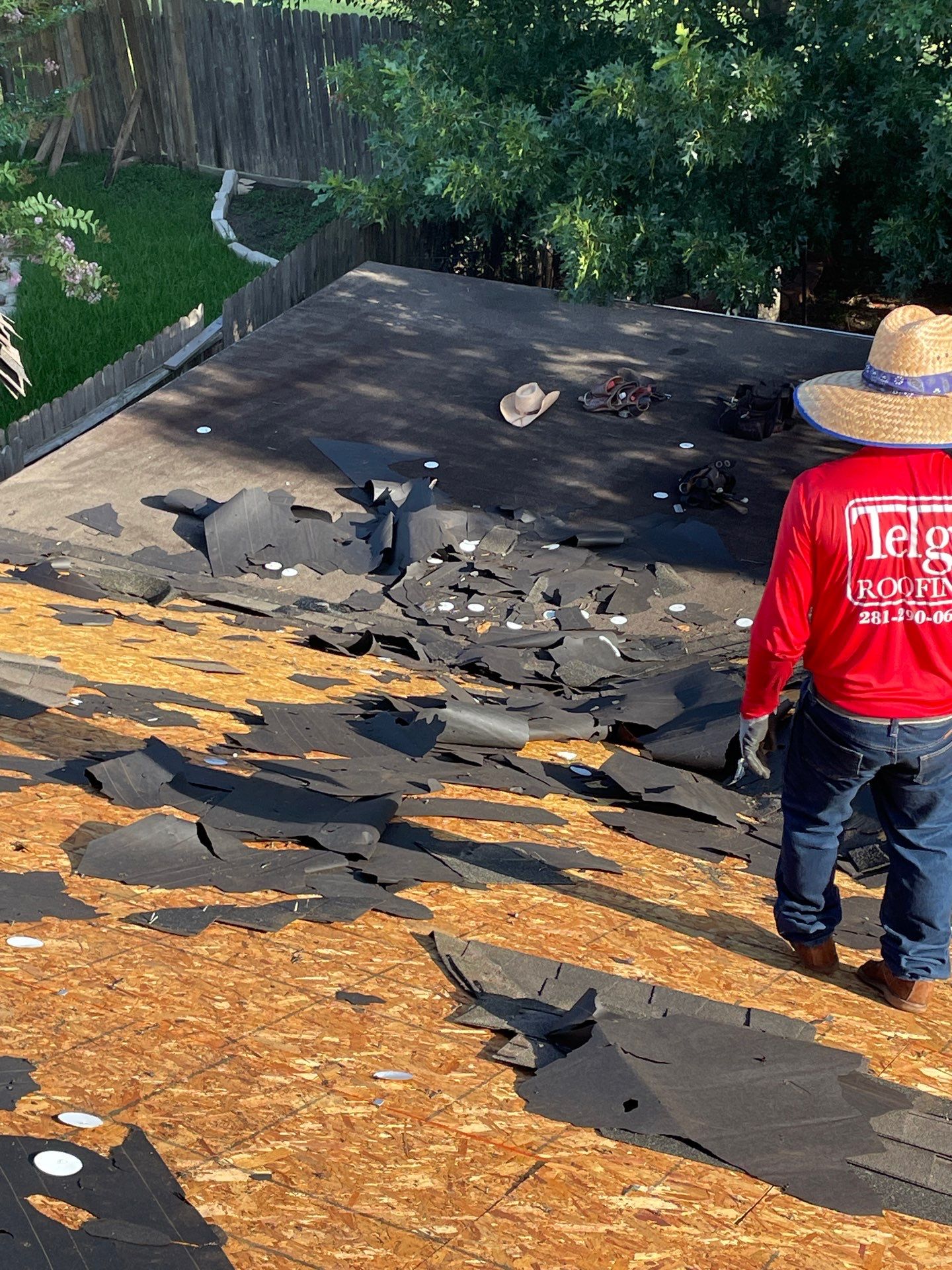 Residential Roofing Repair using Owen's Corning Duration (Lifetime) Shingles by Roof Repair Company