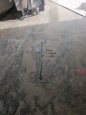 Floor Box and Trench - Saw Cutting