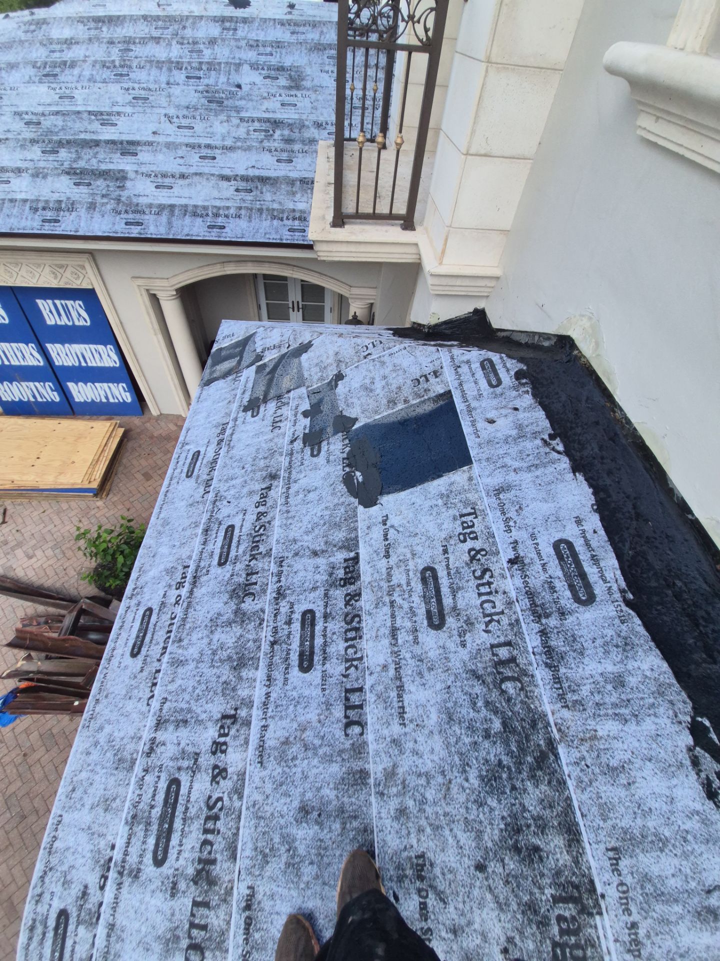 Residential Roofing Installation using Crown by BLUES BROTHERS ROOFING
