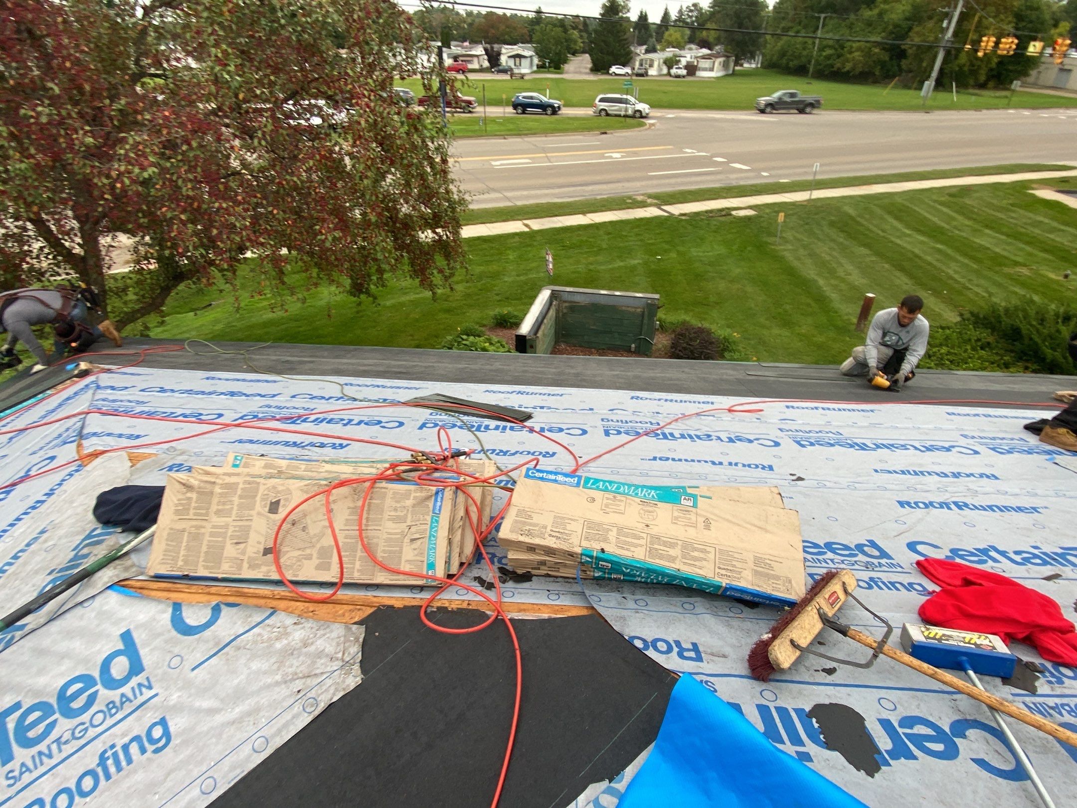 Roof Replacement using CertainTeed Landmark by 180 Contractors