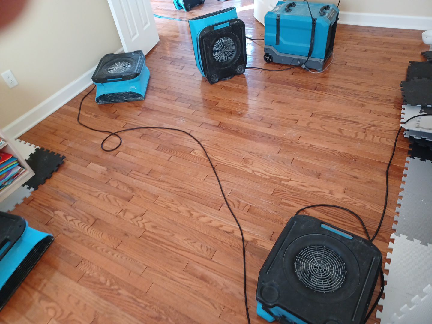 Project in West Bloomfield by EzDry Water Mitigation & Property Restoration