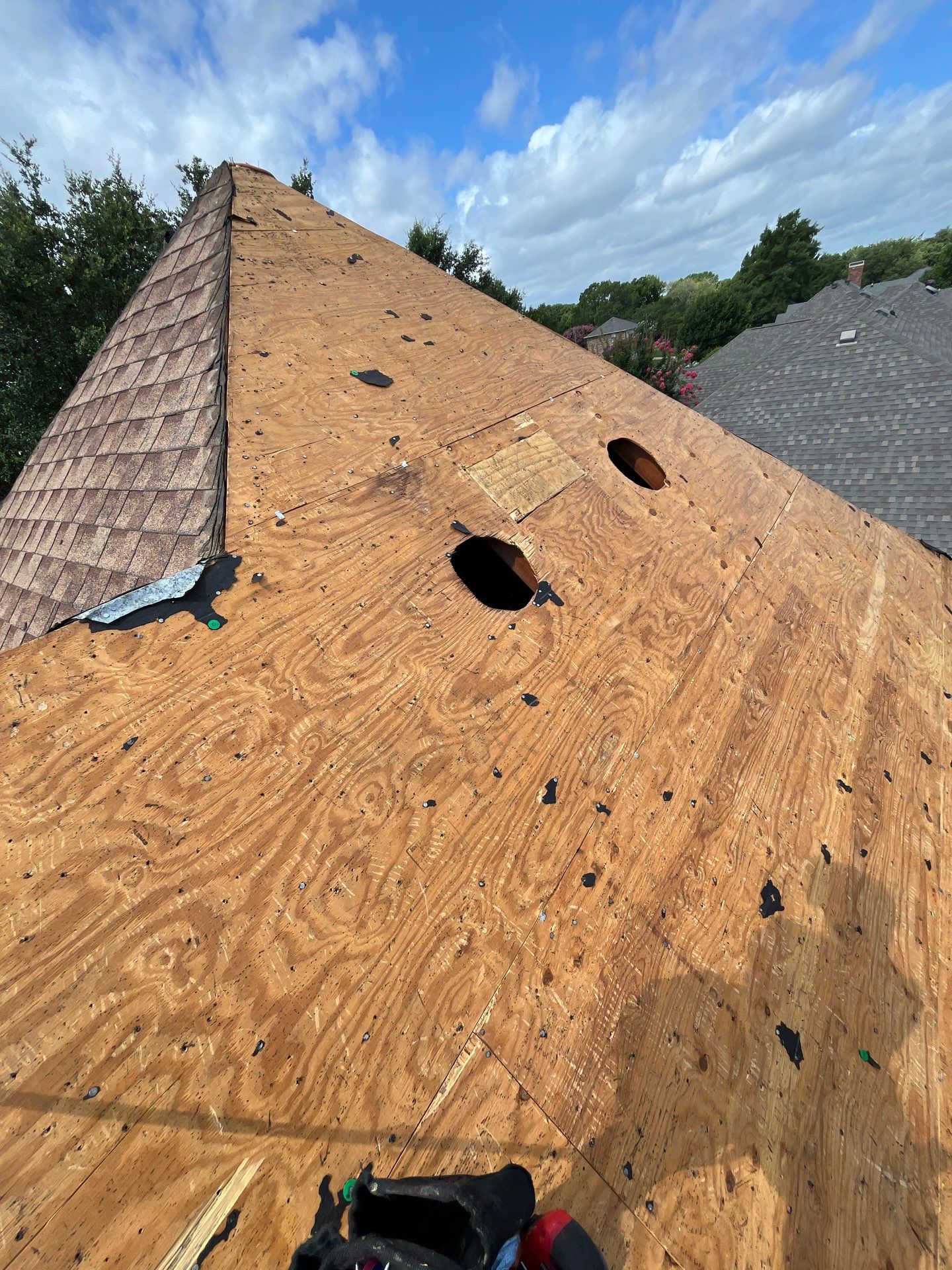 Full Reroof +adding intake vents by Berry Good Roofing