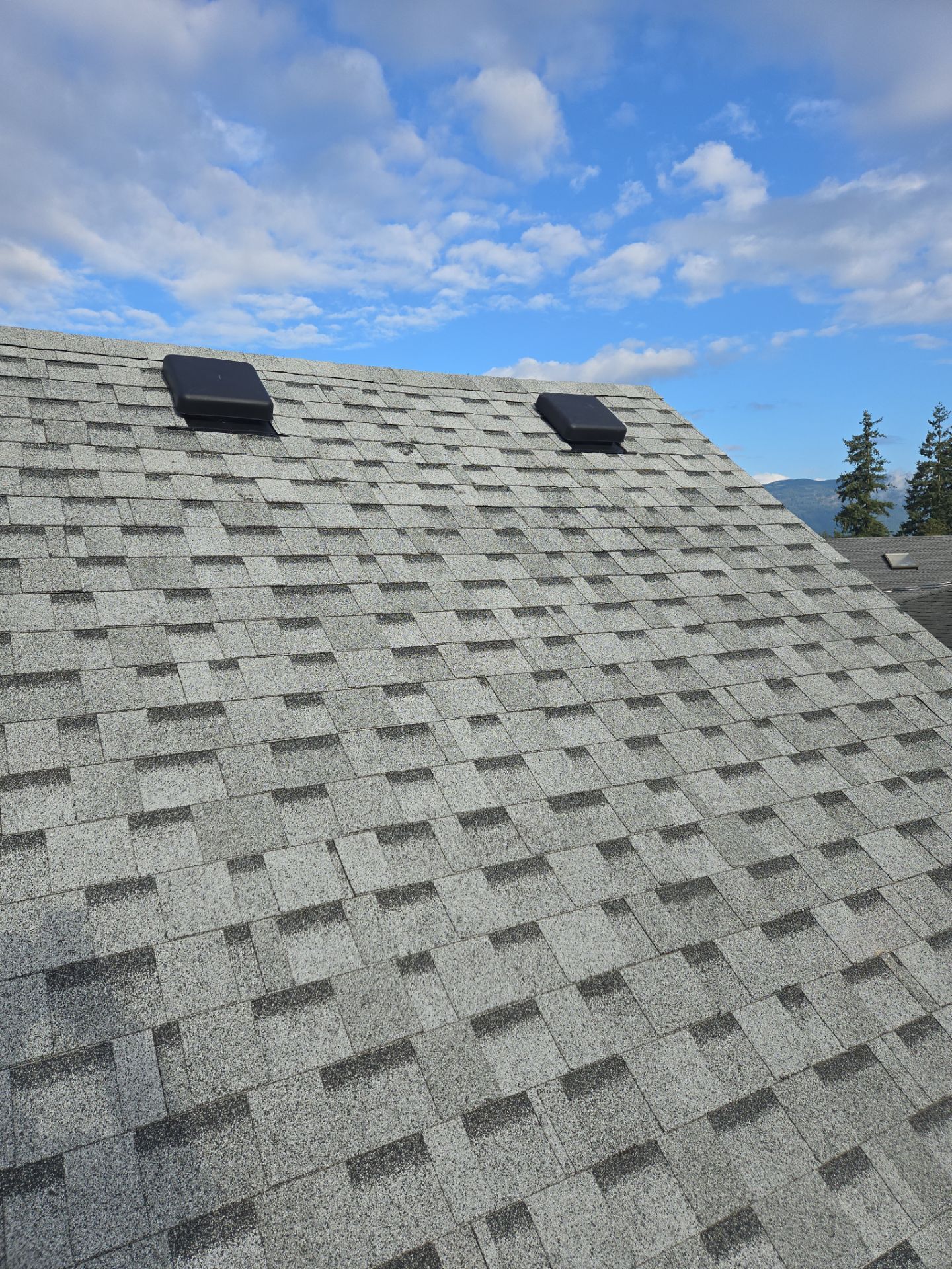 Commercial Re-Roof using IKO Dual Grey by Top Notch Roofing Inc