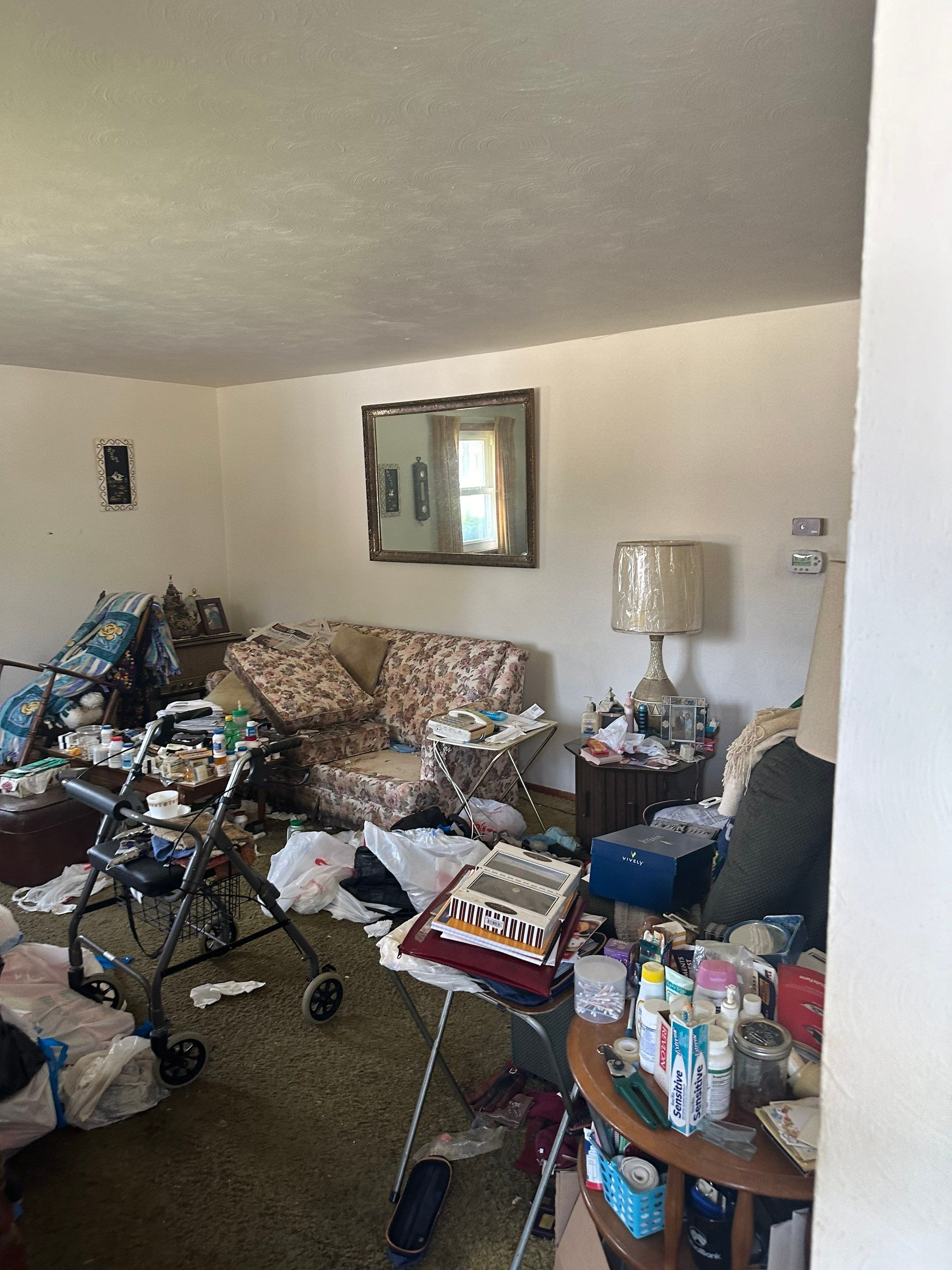 Whole house cleanout with bedbug infestation by BlueRed Restoration