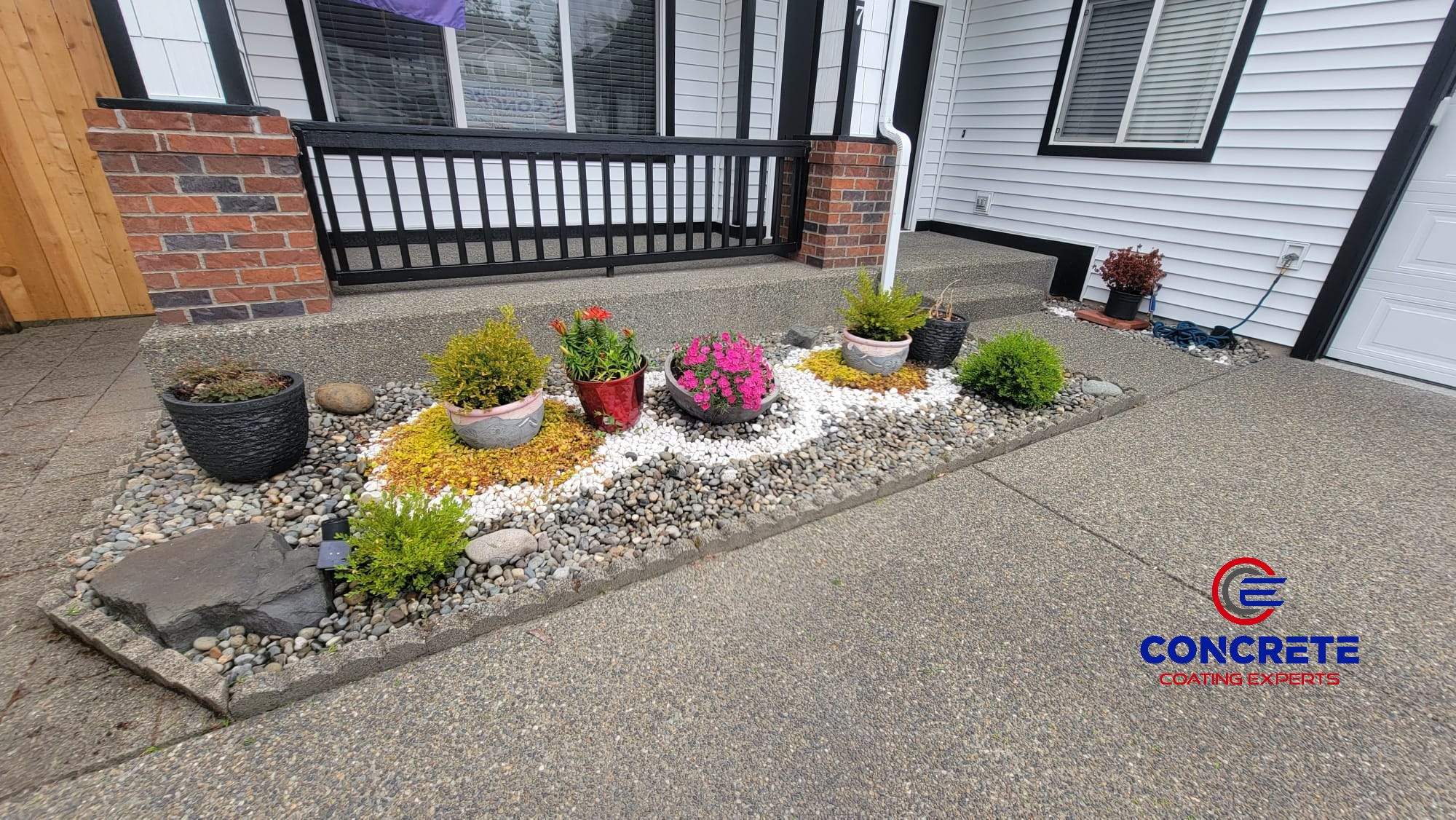 Poseidon Patio and Driveway by Concrete Coating Experts Inc.