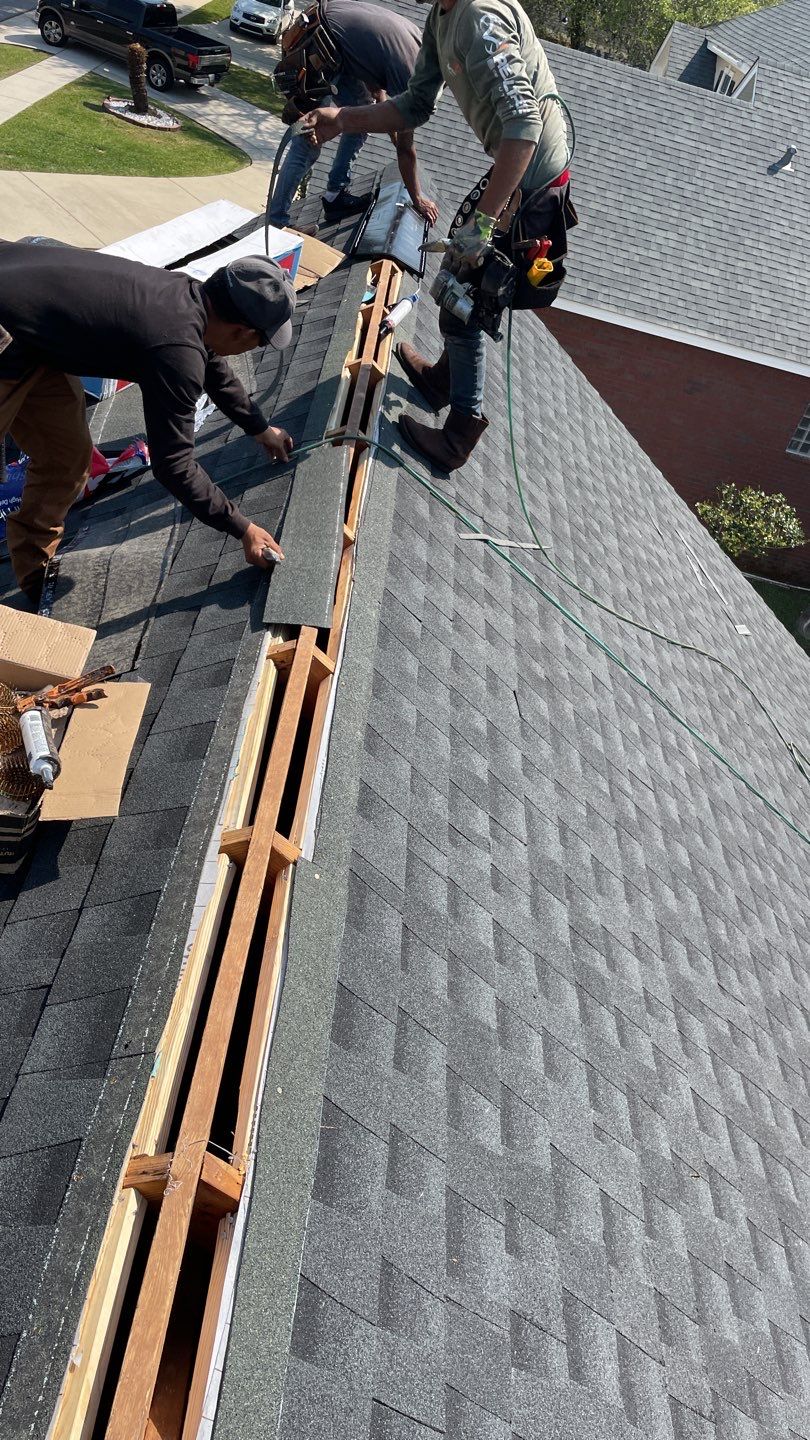 Residential Roofing Installation using Roof Replacement by American Roofing & Construction LLC