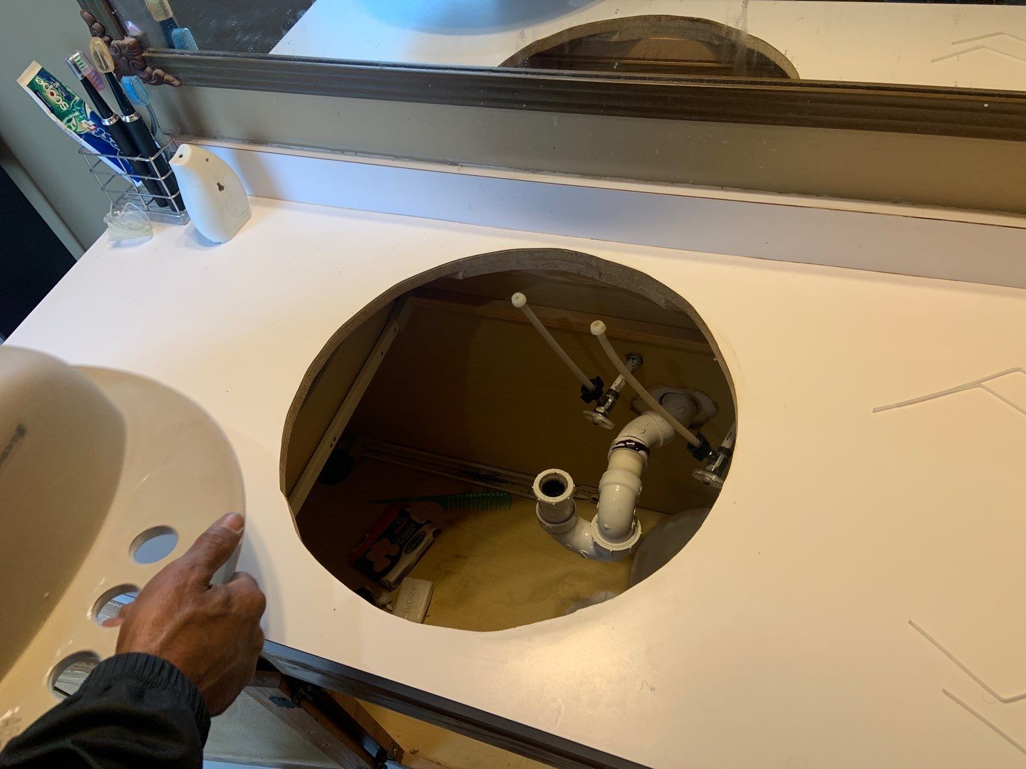 Bathroom Sink Install using Sink by A1 NERDY HOMES LLC