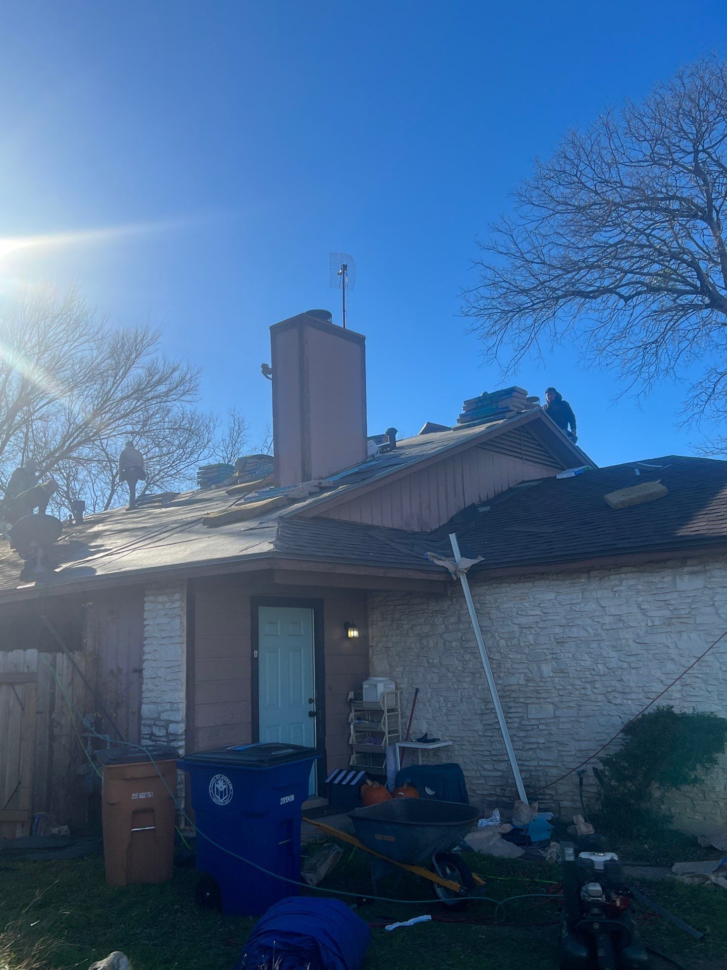 Project in Austin by Rhino Roofing and General Contracting, LLC