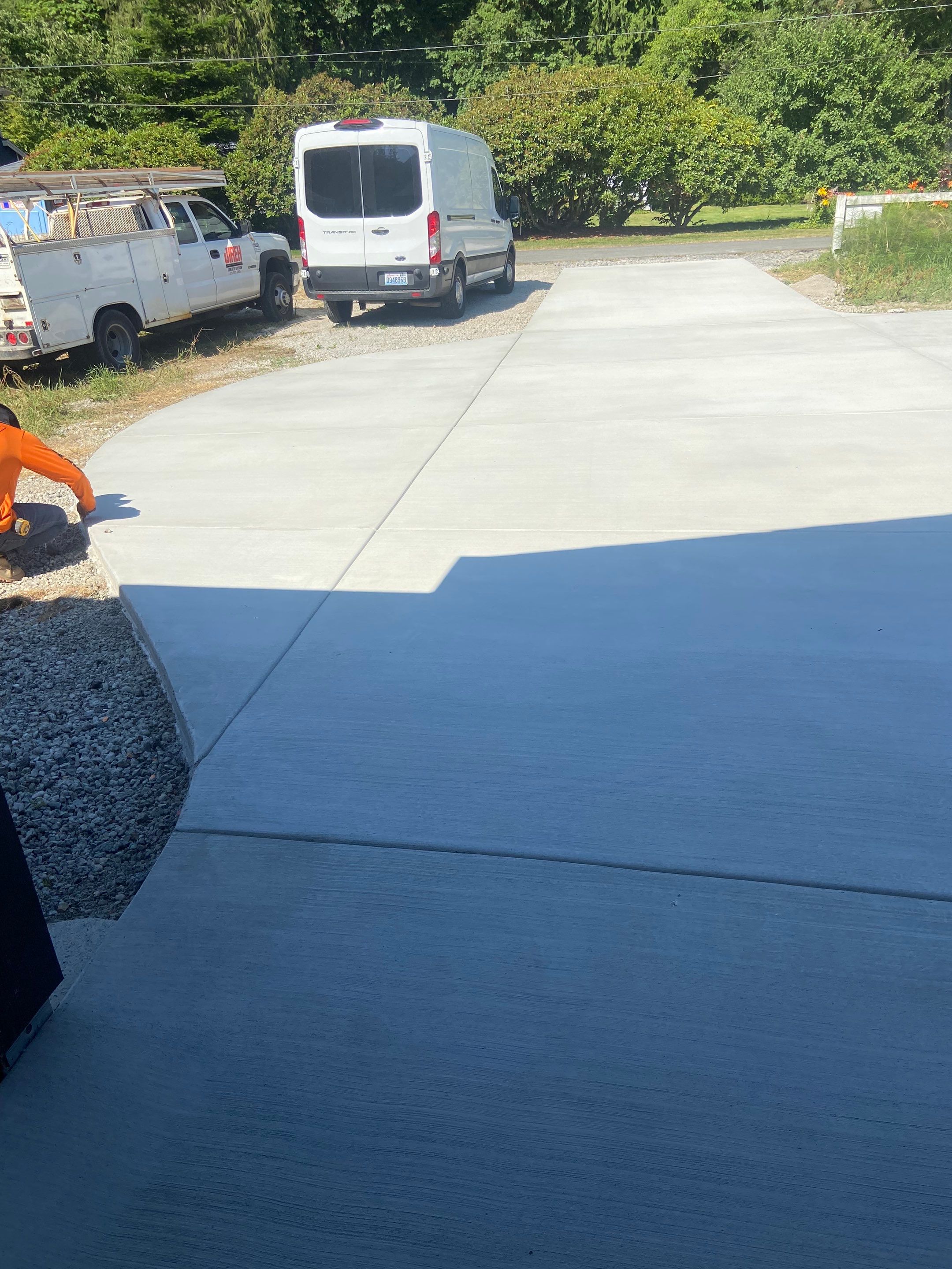 Lauren | Concrete Driveway, Back Patio & Asphalt Patch Repair  by Jireh Asphalt & Concrete Inc 