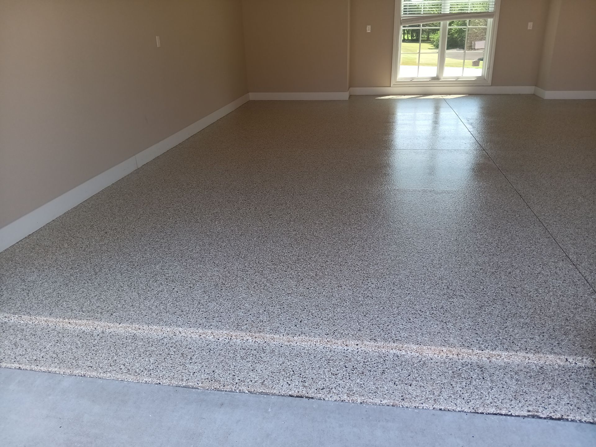 Project in Springdale by Pace X Concrete Coatings