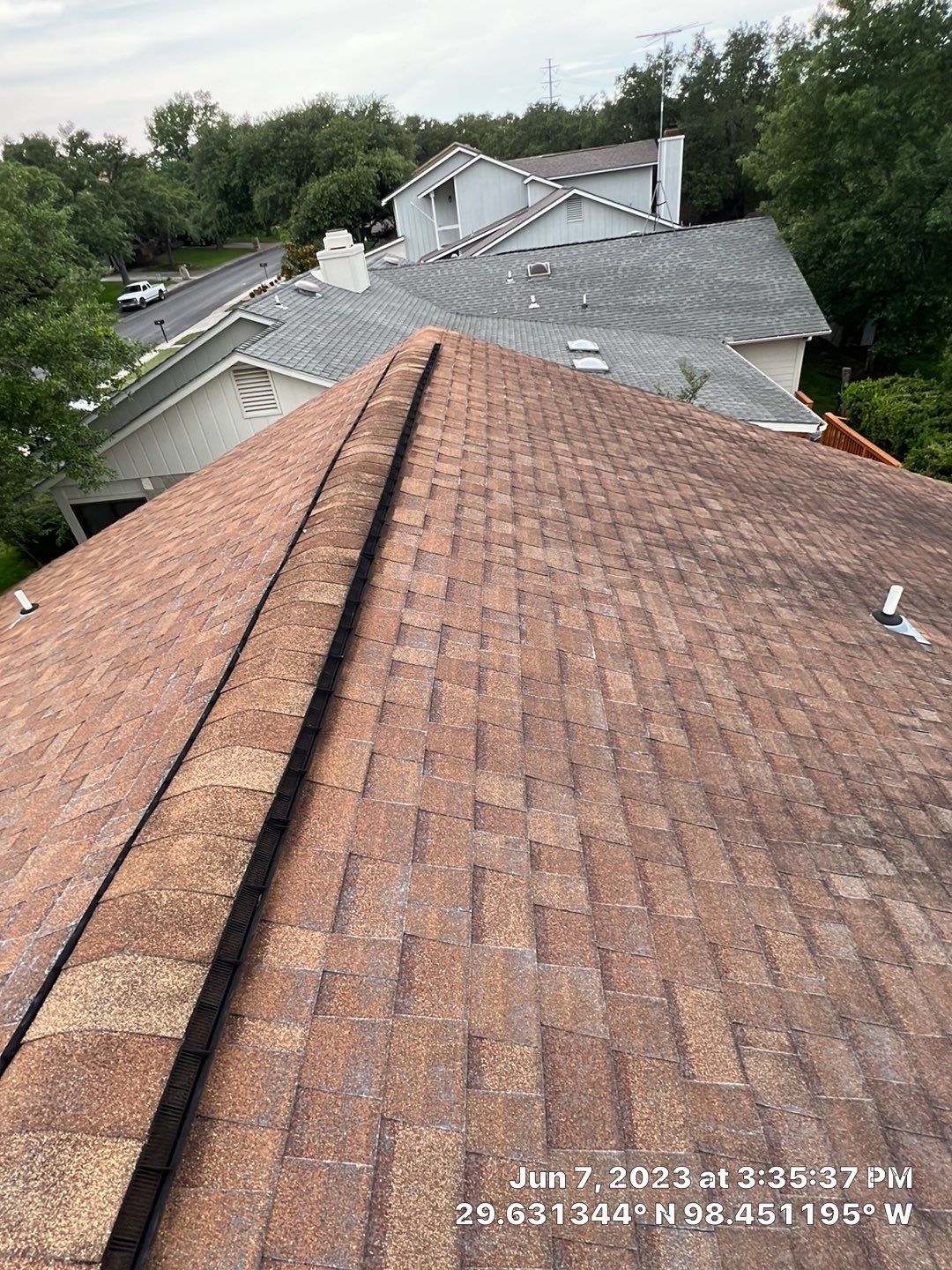 Residential Roof Replacement using Owens Corning 30 year Architectural Shingles by Premier Roofing and Contracting