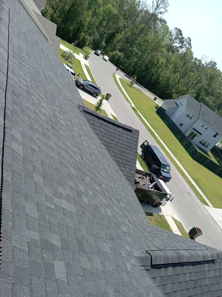 Residential Roofing Installation using Atlas Pinnacle Pristine Black Shadow by Talya Roofing